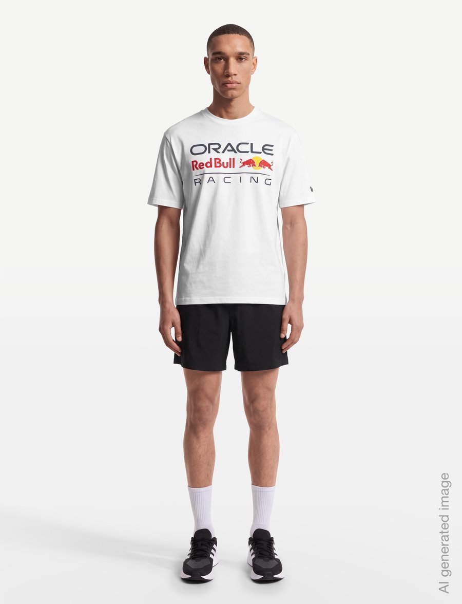 New Era - RB LOGO GRPHC OS TEE RBULLF1 - oberteile & t-shirts - whi - 0