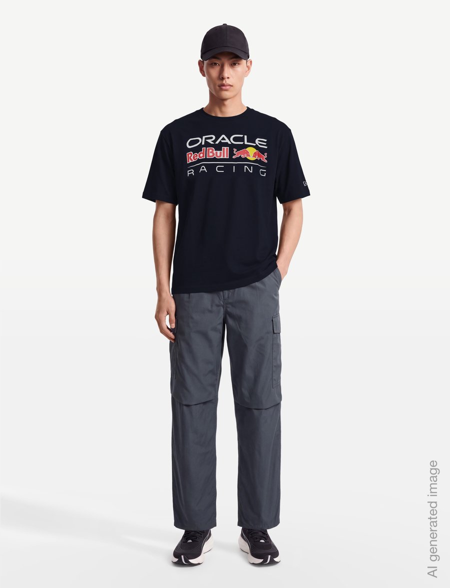 New Era - Red Bull F1 LOGO GRPHC OS TEE - oberteile & t-shirts - nsk - 0