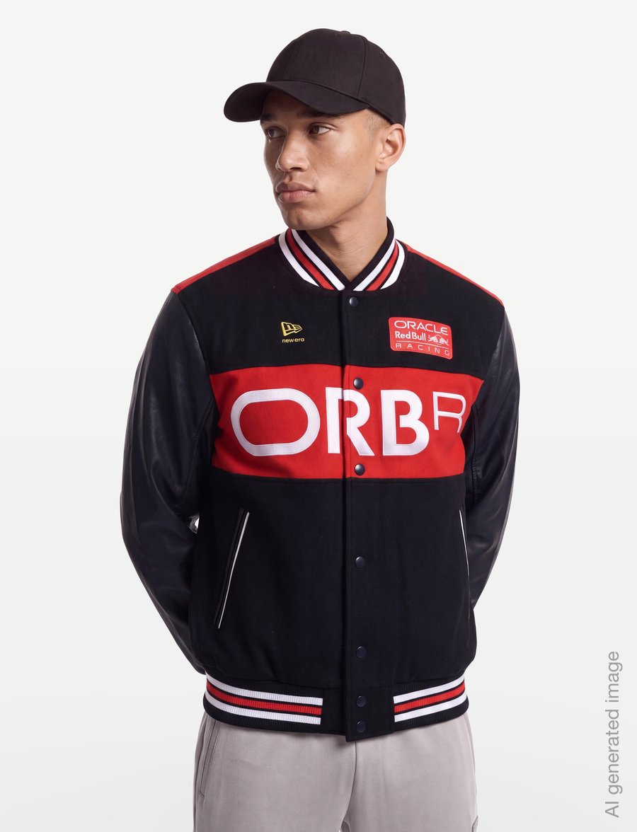 New Era - RB WORDMARK VARSITY JCKT RBUL - freizeitjacken - nsk - 3
