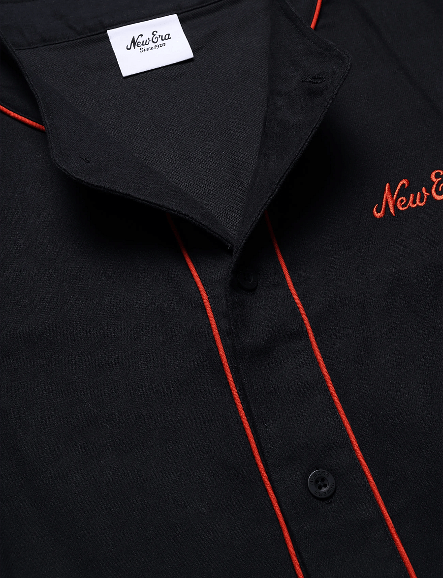 New Era - NE BASEBALL JERSEY NEWERA - short-sleeved shirts - nvy - 2