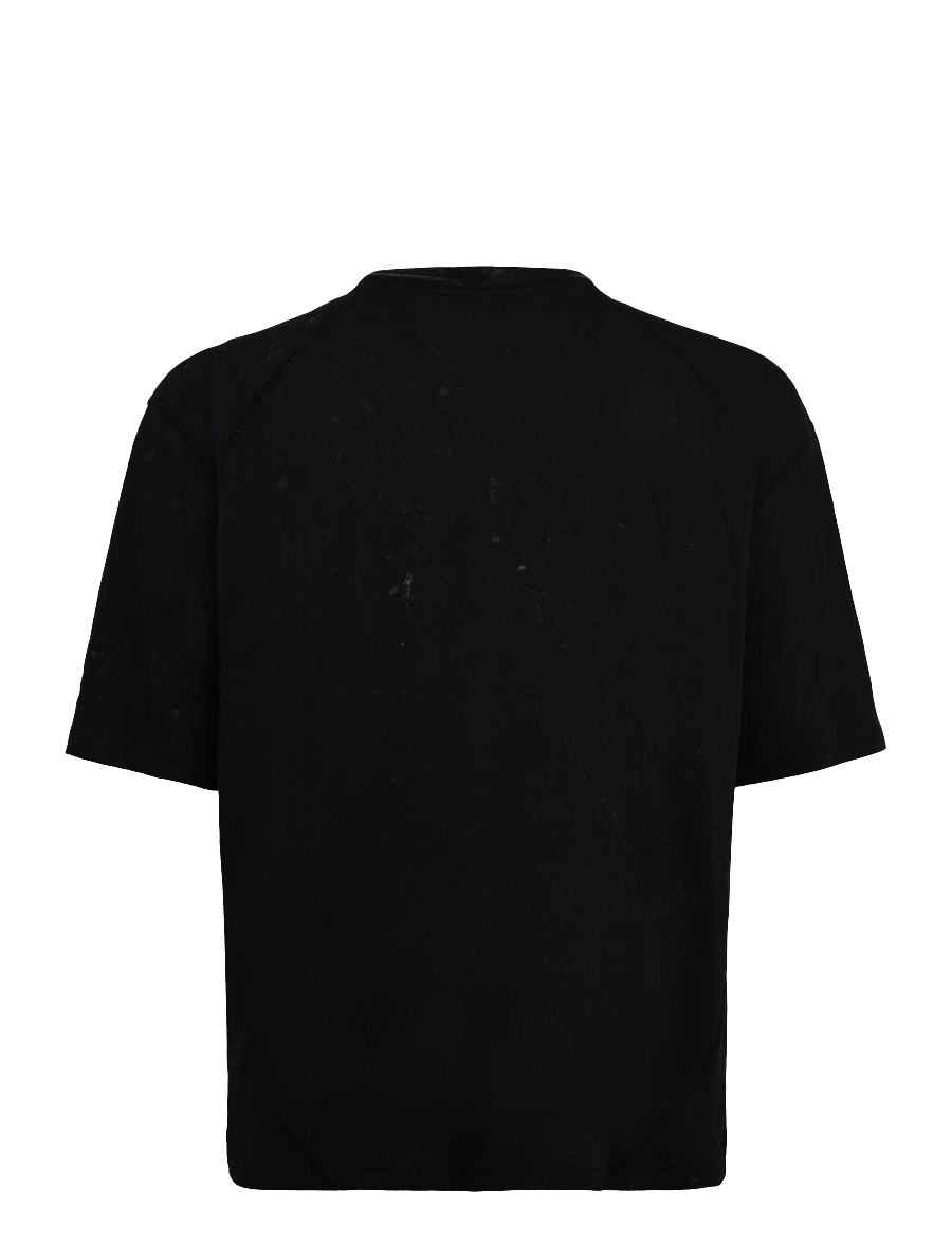 New Era - MLB BOXY GRPHC TEE NEYYAN - kurzärmelige t-shirts - blk - 1