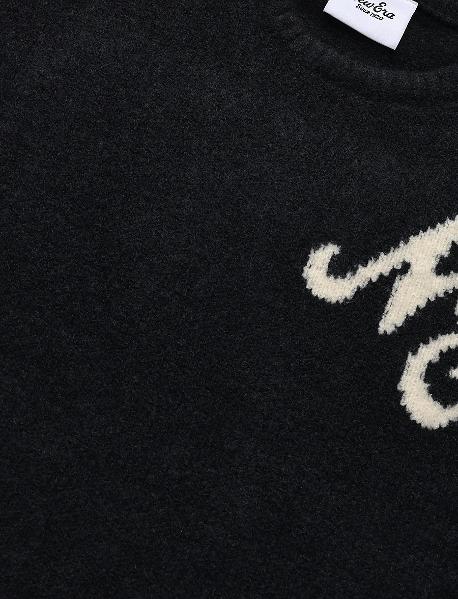 New Era - NE KNIT SWEATER NEWERA - rundhalsad - nvy - 2