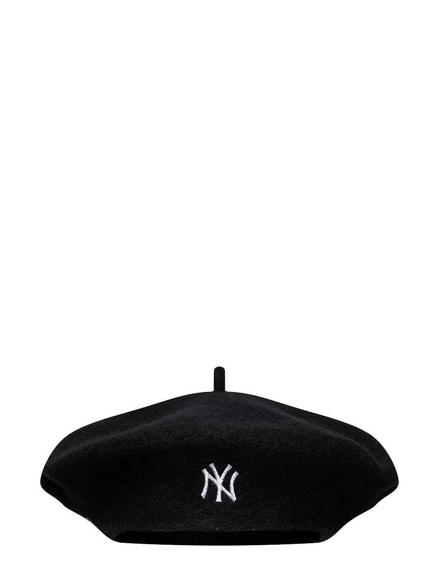 New Era - WOOL SCRIPT BERET NEYYAN - hattar - blk - 1