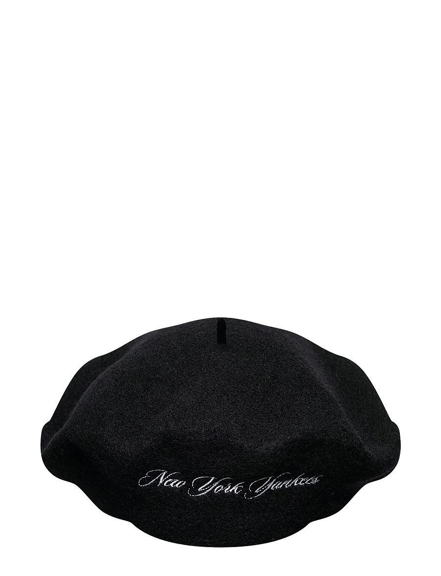 New Era - WOOL SCRIPT BERET NEYYAN - hattar - blk - 3