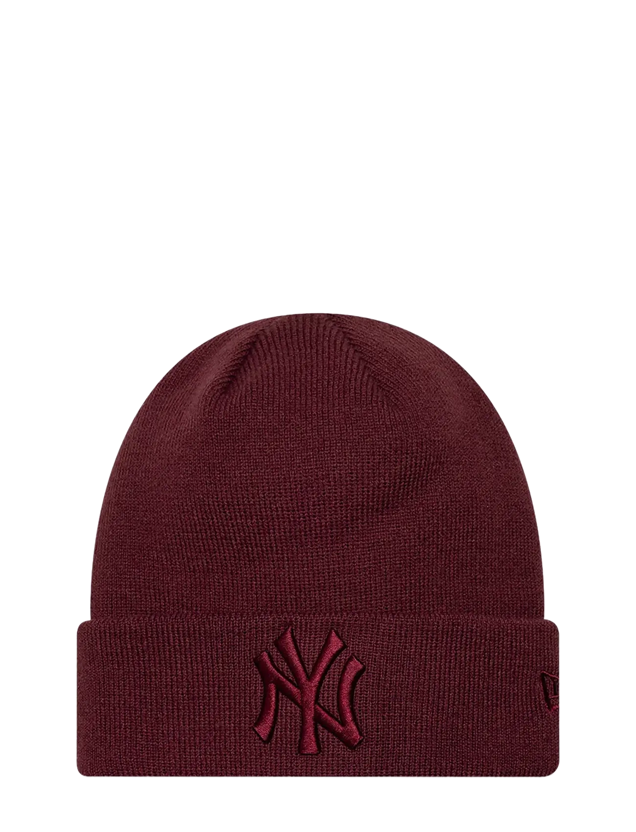 NEW ERA MLB Röd cuff Beanie New York Yankees League Essential Beanie Maroon/White Cuff mössor herr – bild 8
