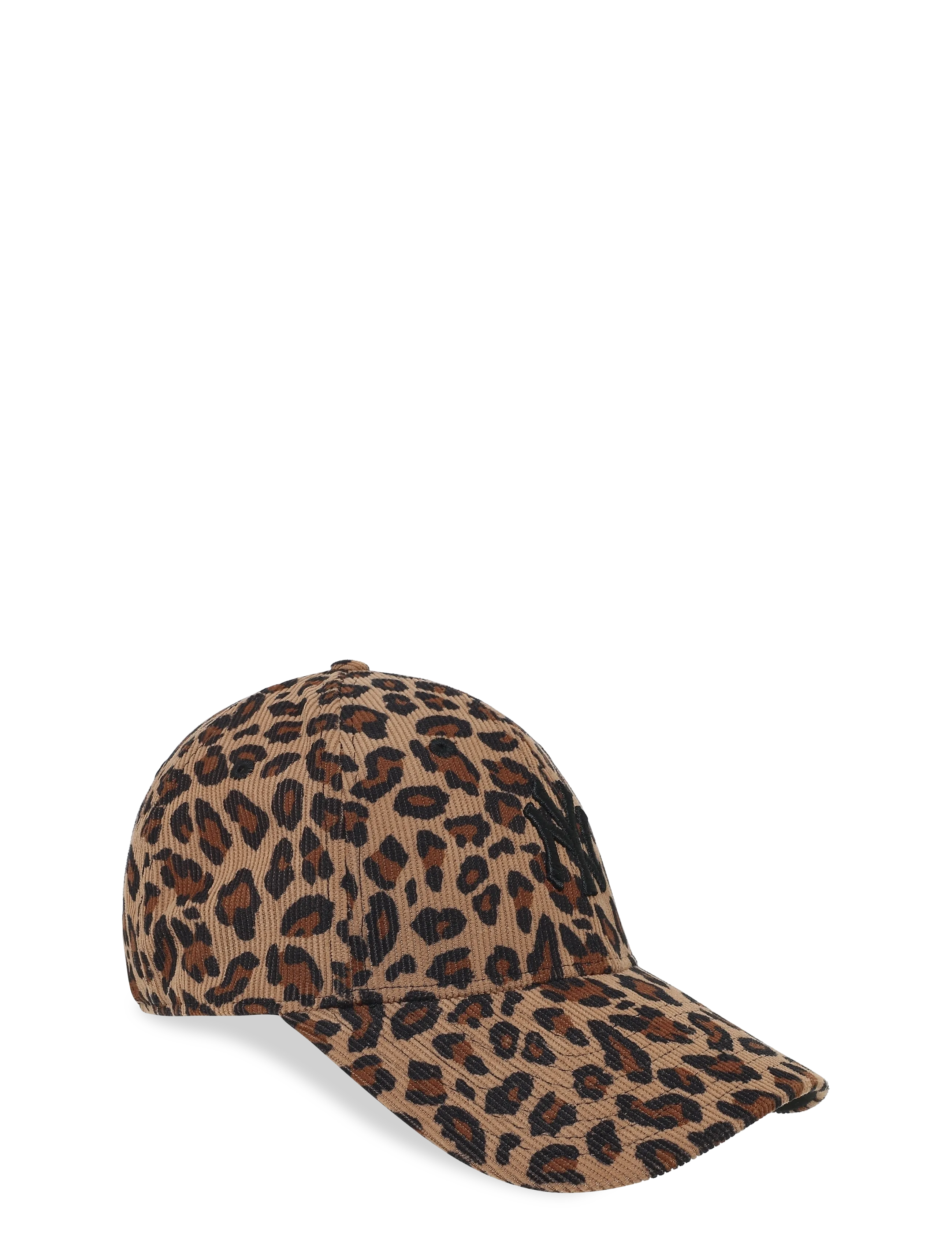 New Era WMNS LEOPARD CORD 9FORTY NEYY - Mützen & Caps - STNBLK / brown