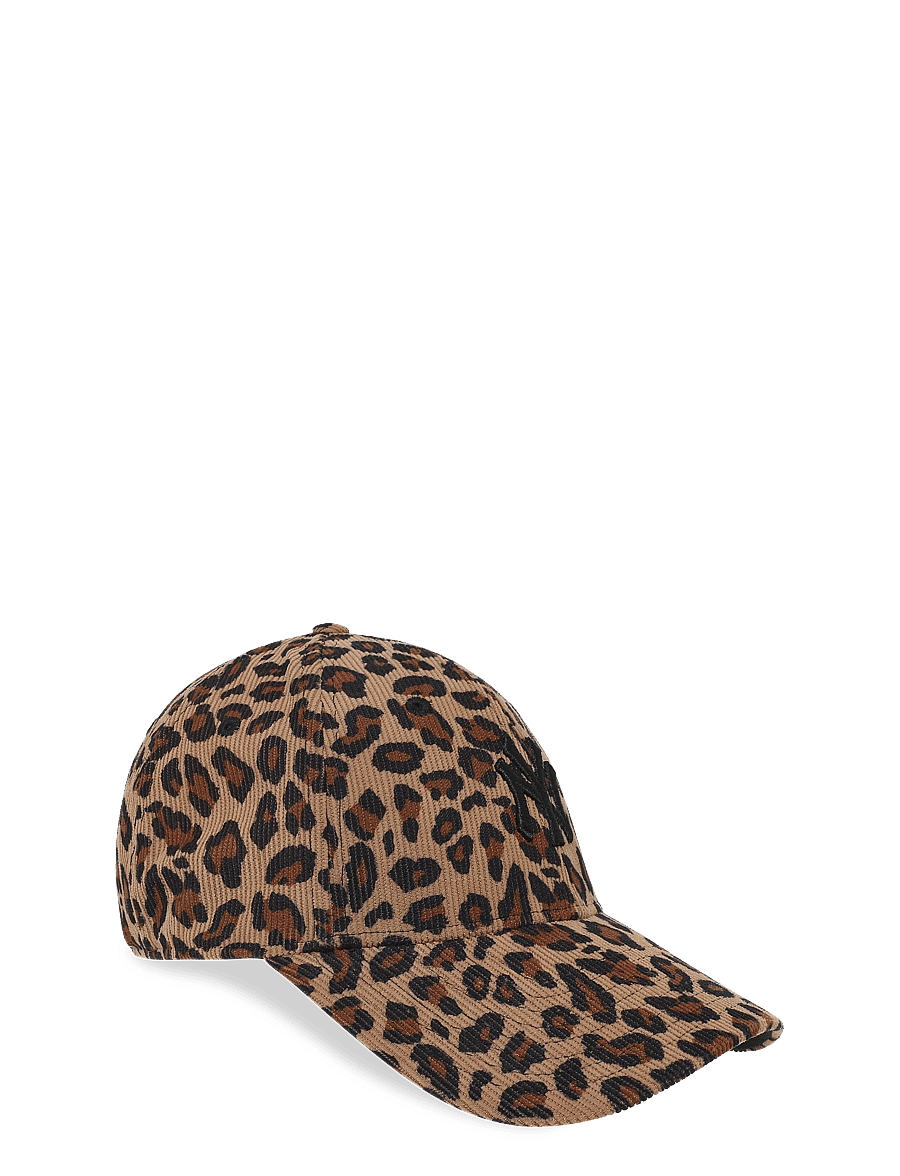 New Era - WMNS LEOPARD CORD 9FORTY NEYY - mützen & caps - stnblk - 0