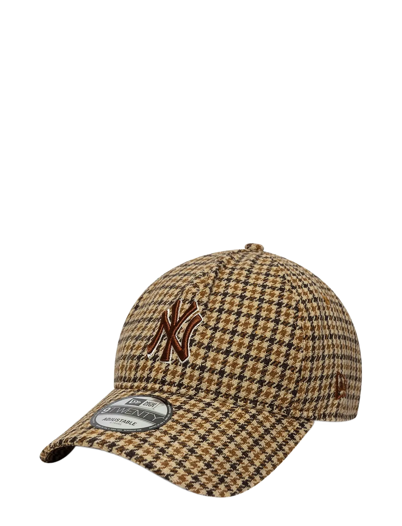 New Era CHECK 9TWENTY AF NEYYAN - Fännipood - CAM / brown