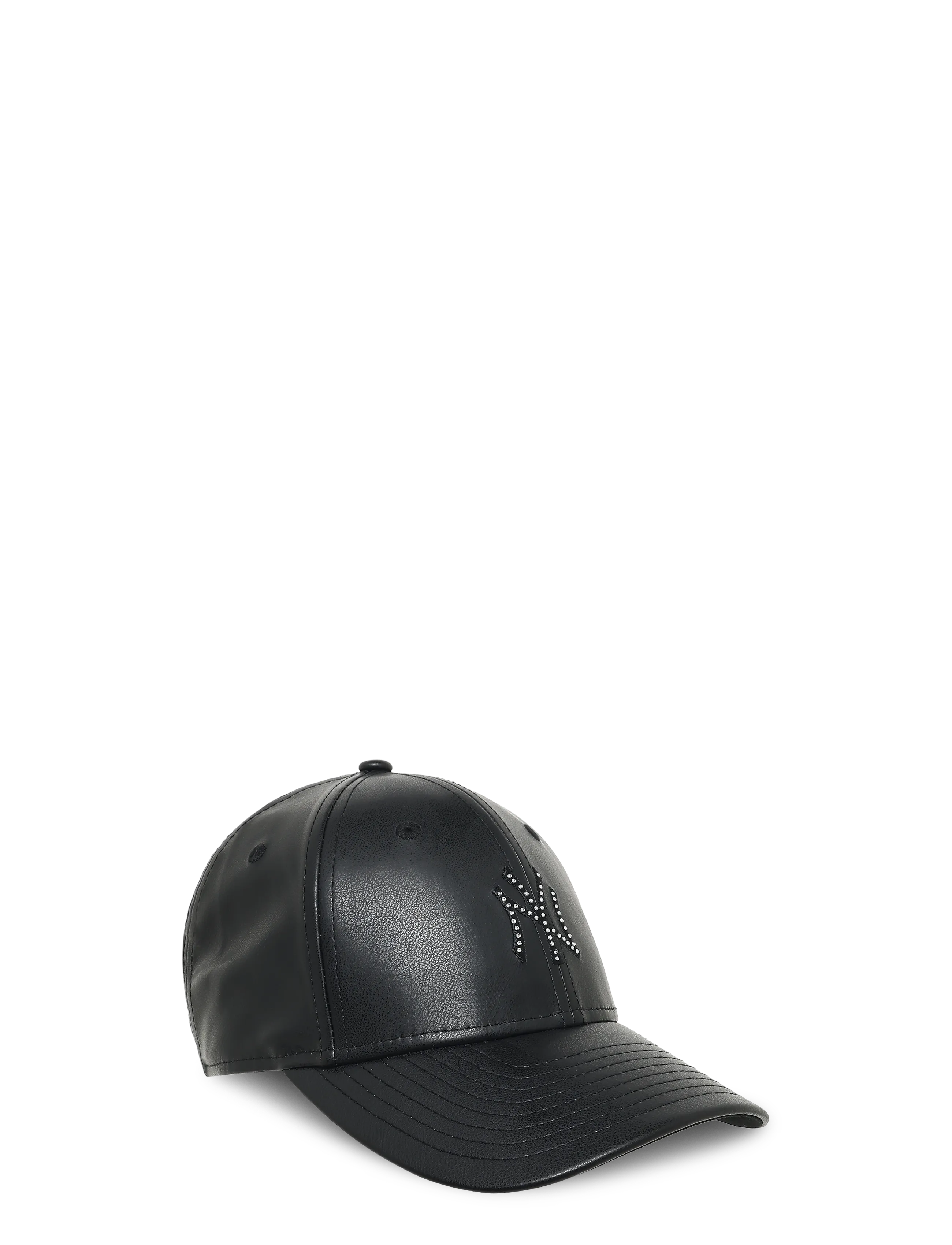 New Era WMNS DIAMANTE PU 9FORTY MC NE - New Era - BLK / black