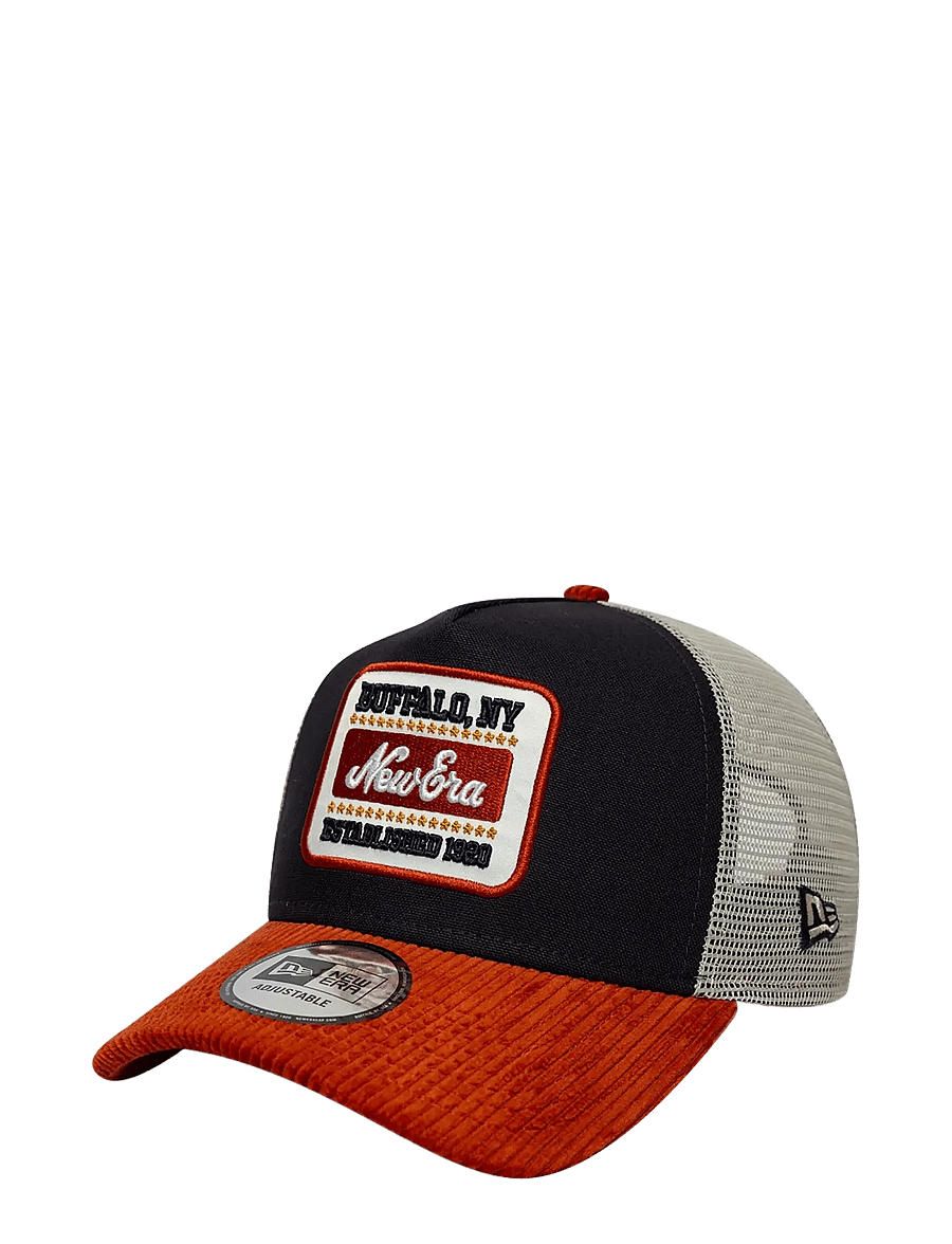 New Era - NE PATCH CORD EF TRUCKER NEWE - kasketter - nvywmf - 0