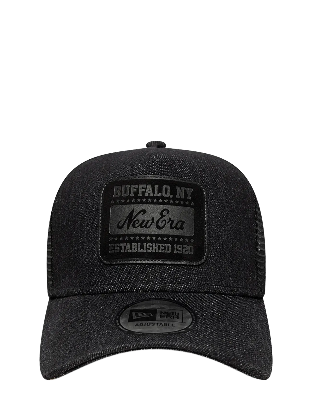 New Era - NE PATCH DENIM TRUCKER NEWERA - nokamütsid - blk - 1