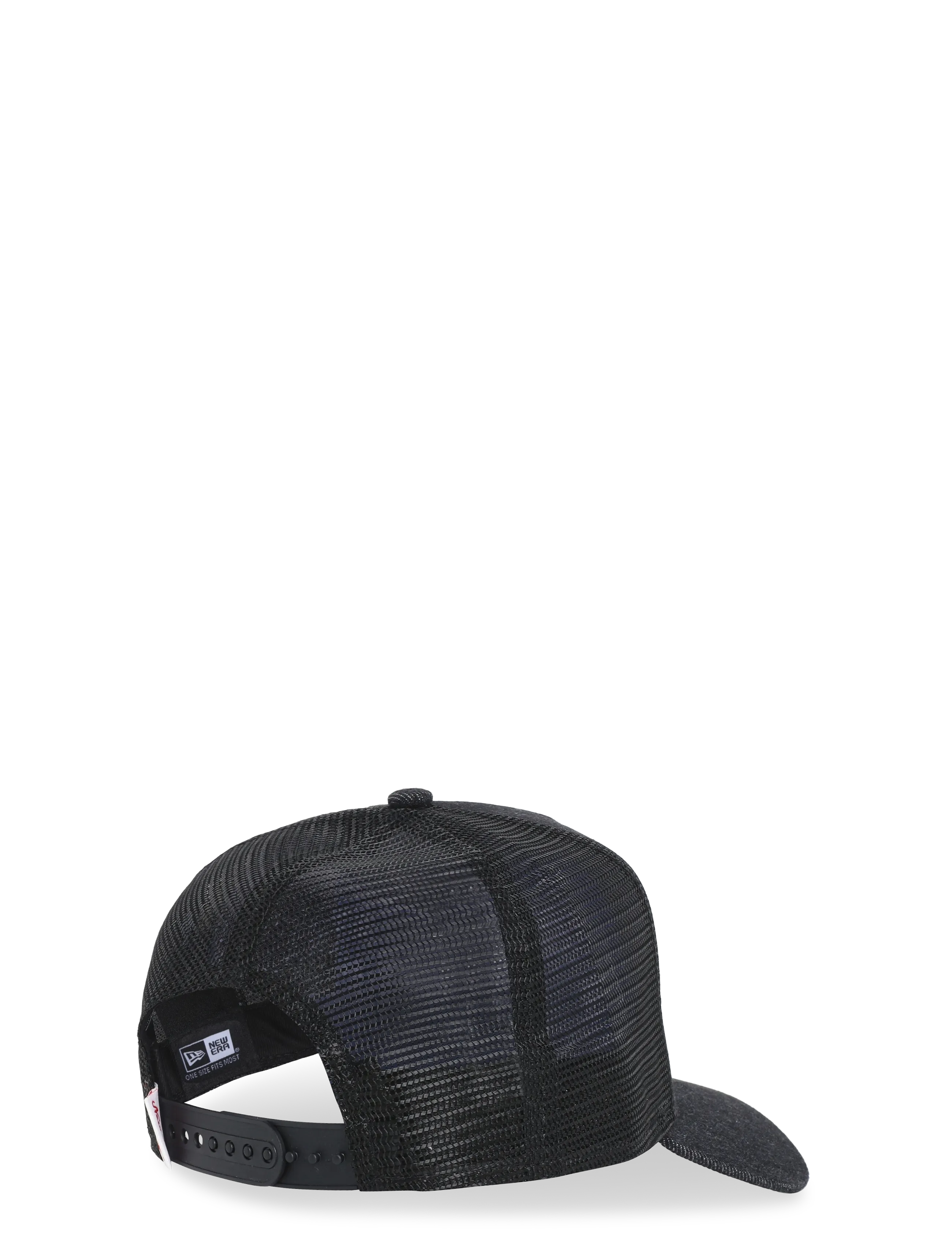 New Era - NE PATCH DENIM TRUCKER NEWERA - kepsar - blk - 1