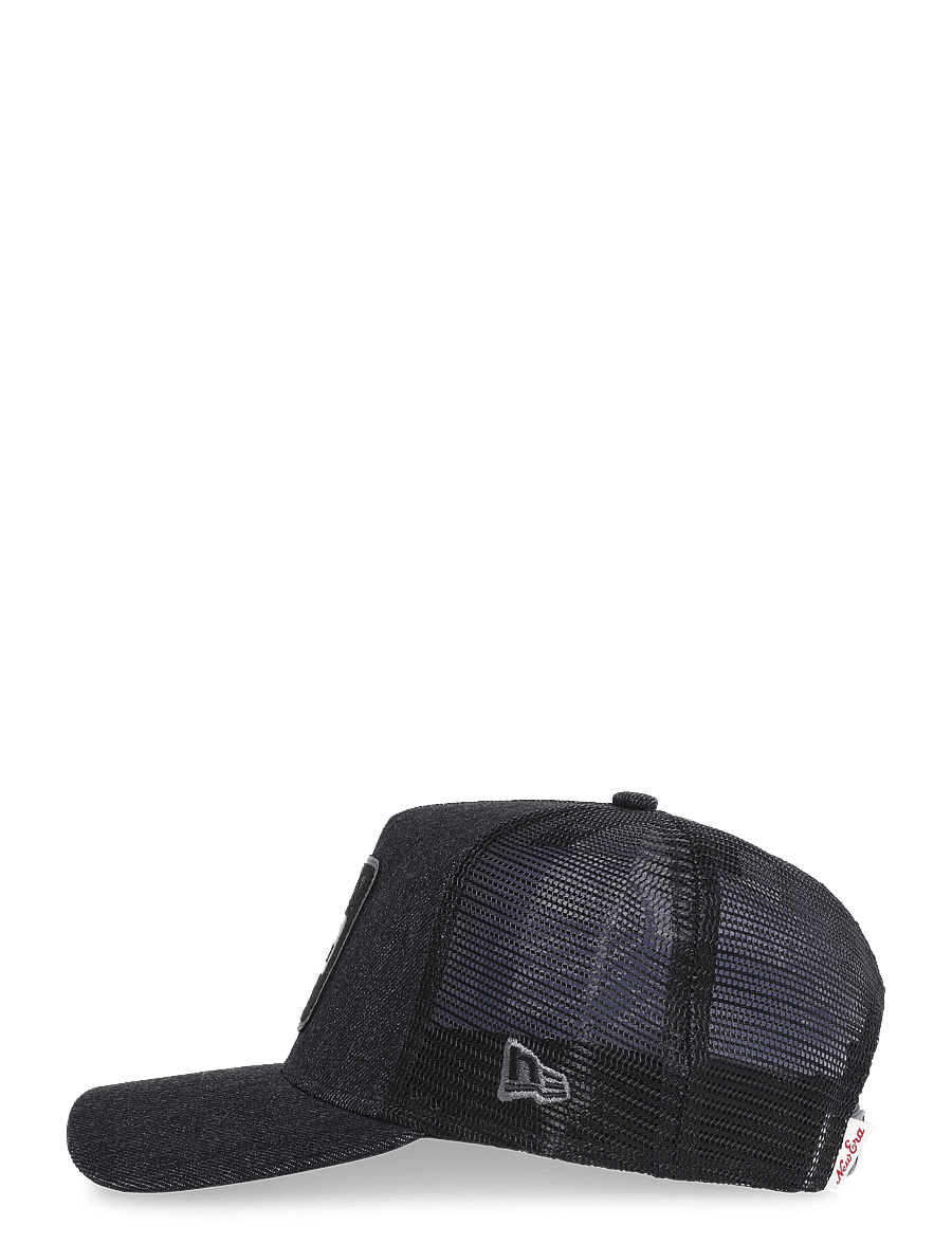 New Era - NE PATCH DENIM TRUCKER NEWERA - kepsar - blk - 2