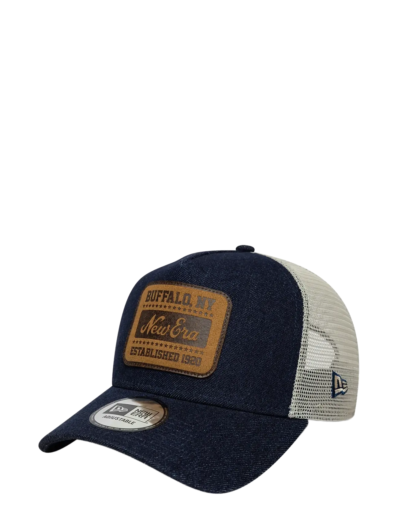 New Era NE PATCH DENIM TRUCKER NEWERA - Vis alt - DRY / navy