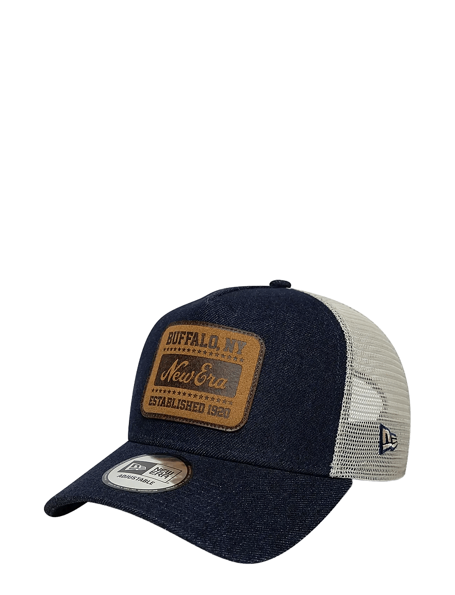 New Era - NE PATCH DENIM TRUCKER NEWERA - dry - 0