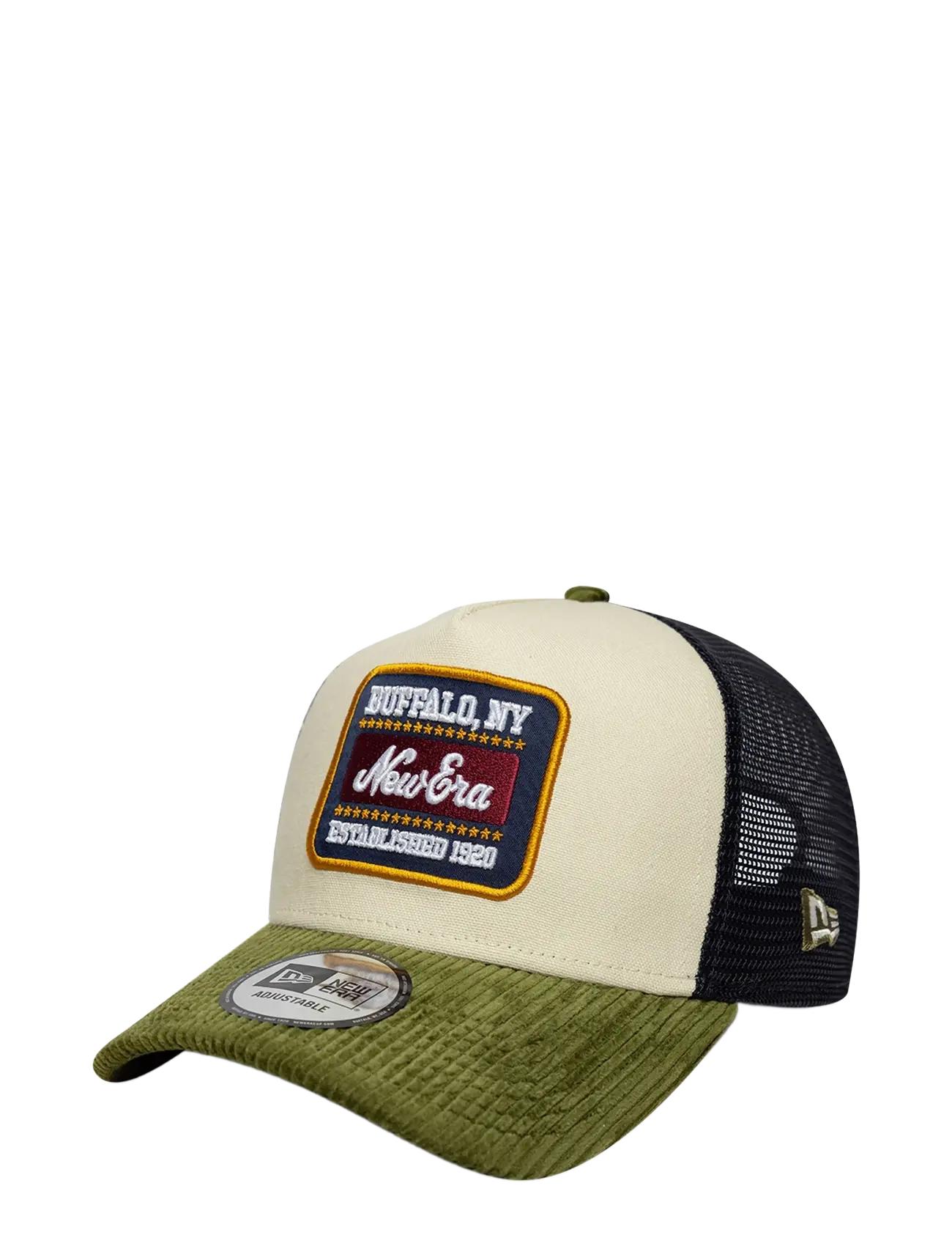 New Era NE PATCH CORD EF TRUCKER NEWE - Vis alt - LTCNOV / cream