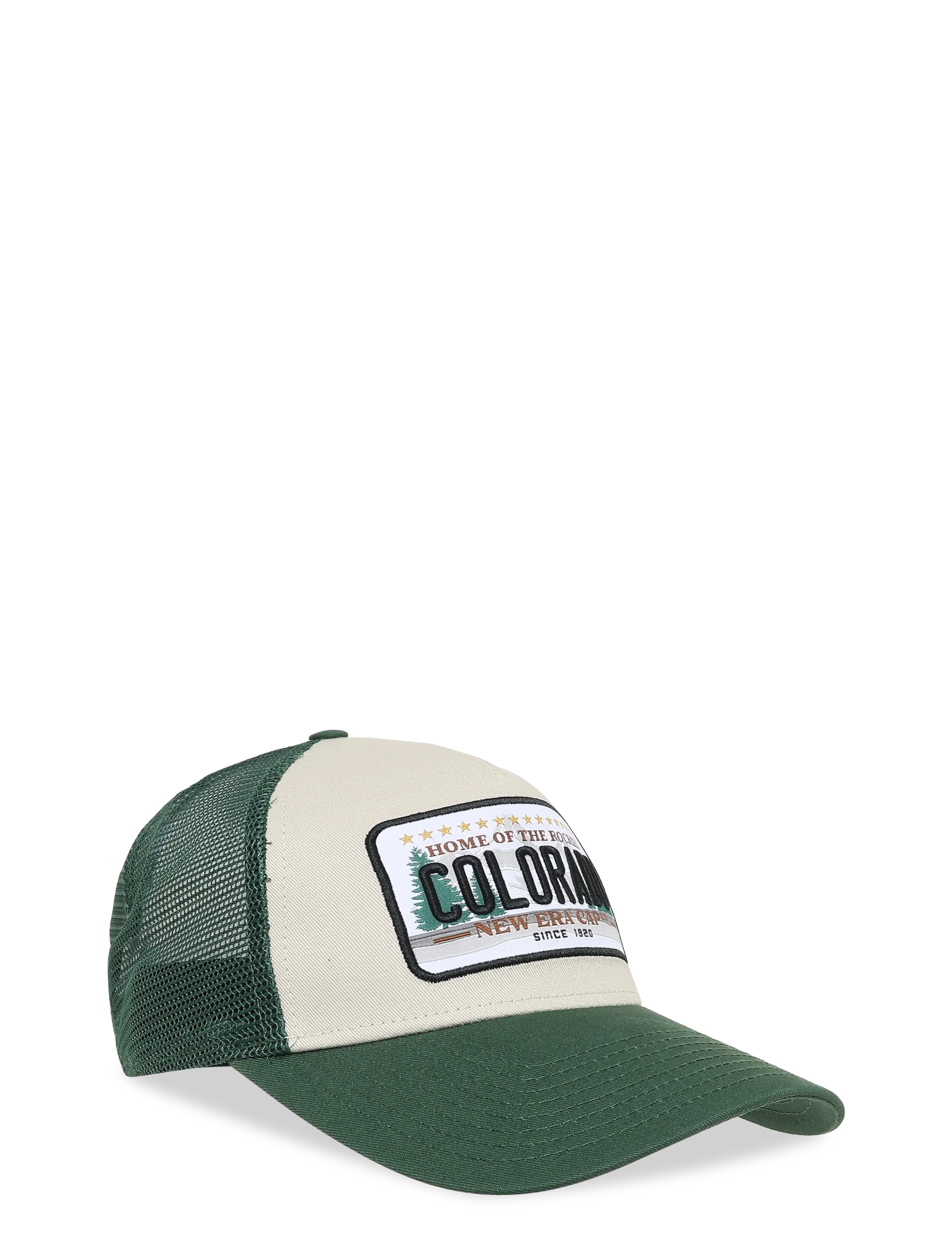 New Era NE LICENCE PLATE TRUCKER NEWE - Streetwear - CIGSTN / green