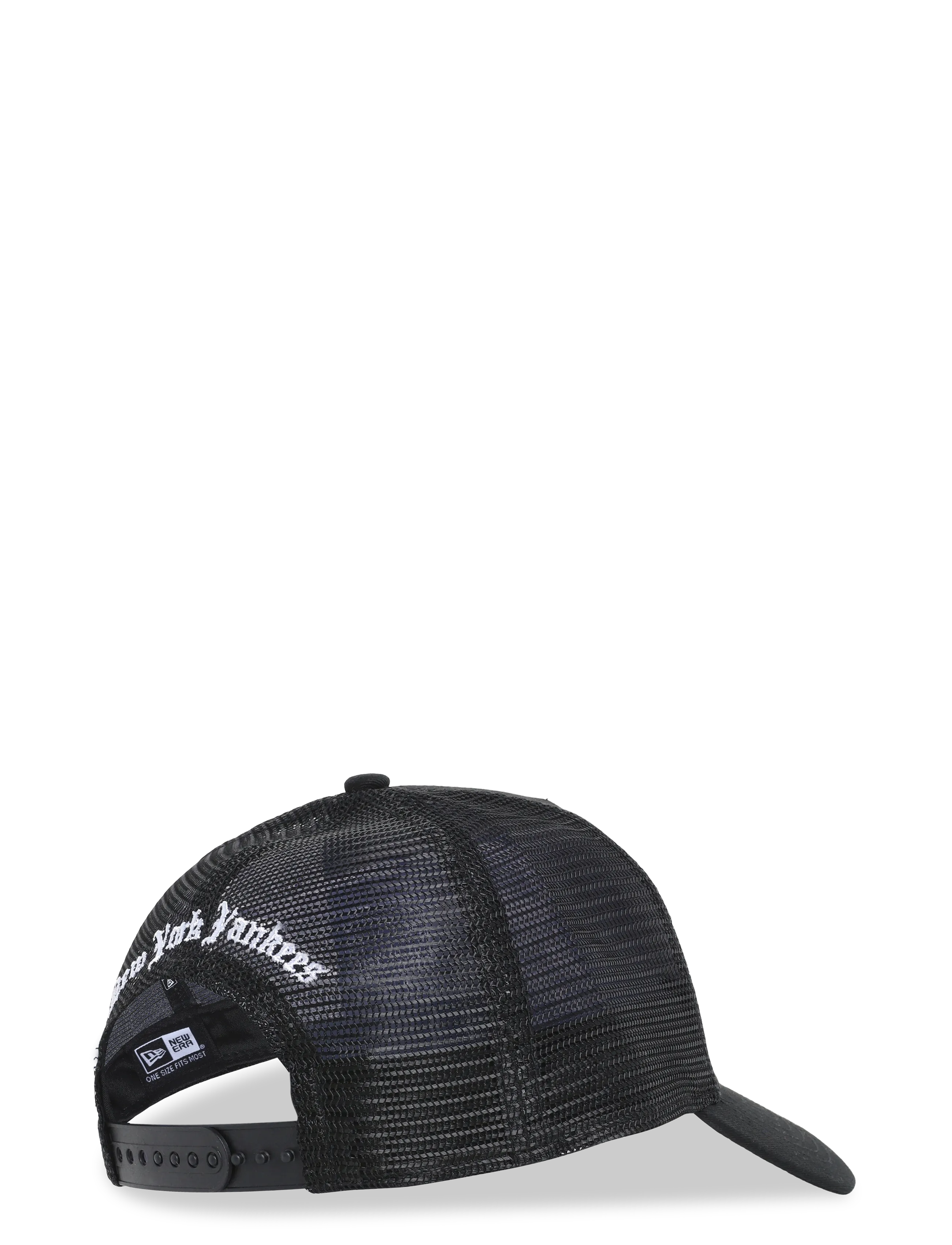 New Era - WORDMARK TRUCKER NEYYAN - kepsar - blk - 1