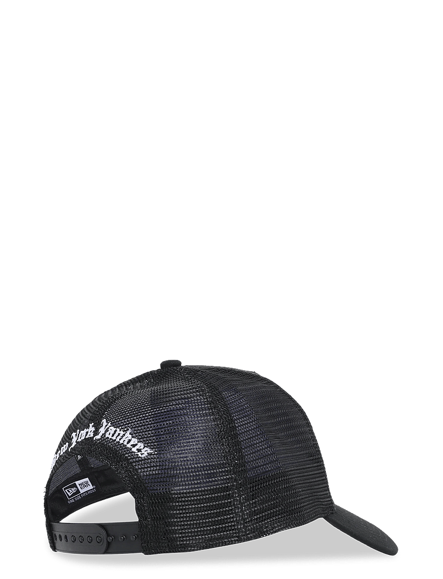 New Era - WORDMARK TRUCKER NEYYAN - kepsar - blk - 1