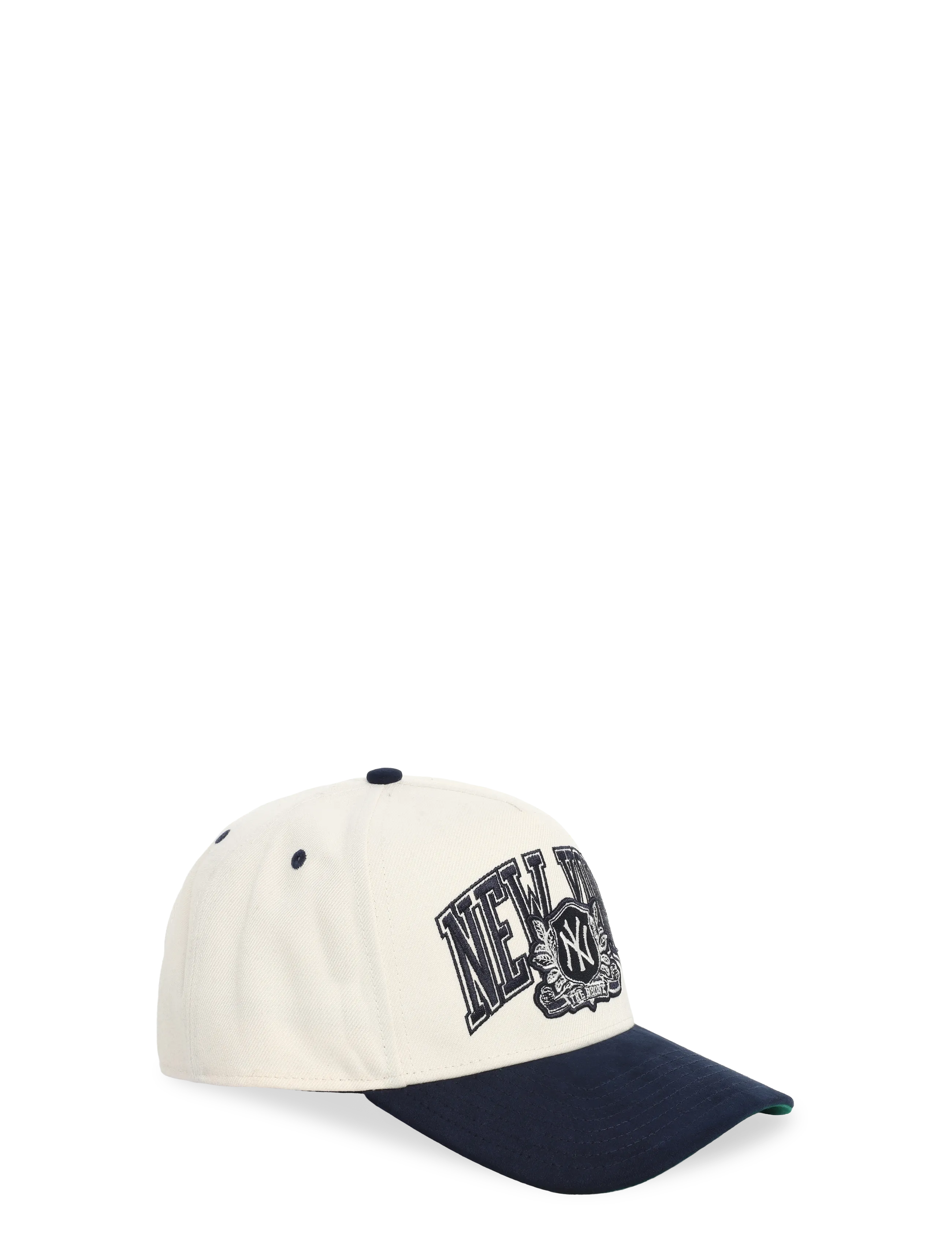 New Era WORDMARK SUEDE EFRAME NEYYAN - Kasketter - LTCNVY / cream
