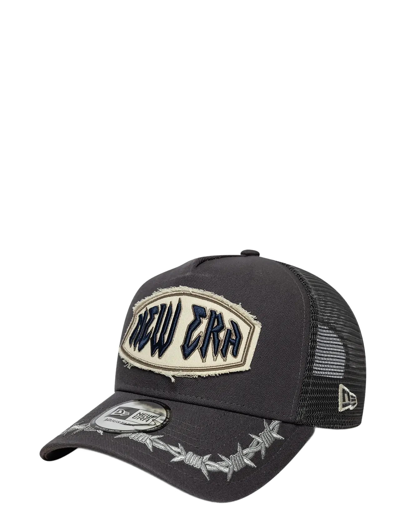 New Era DISTRESSED PATCH EFRAME NEWER - Vis alt - STC / grey