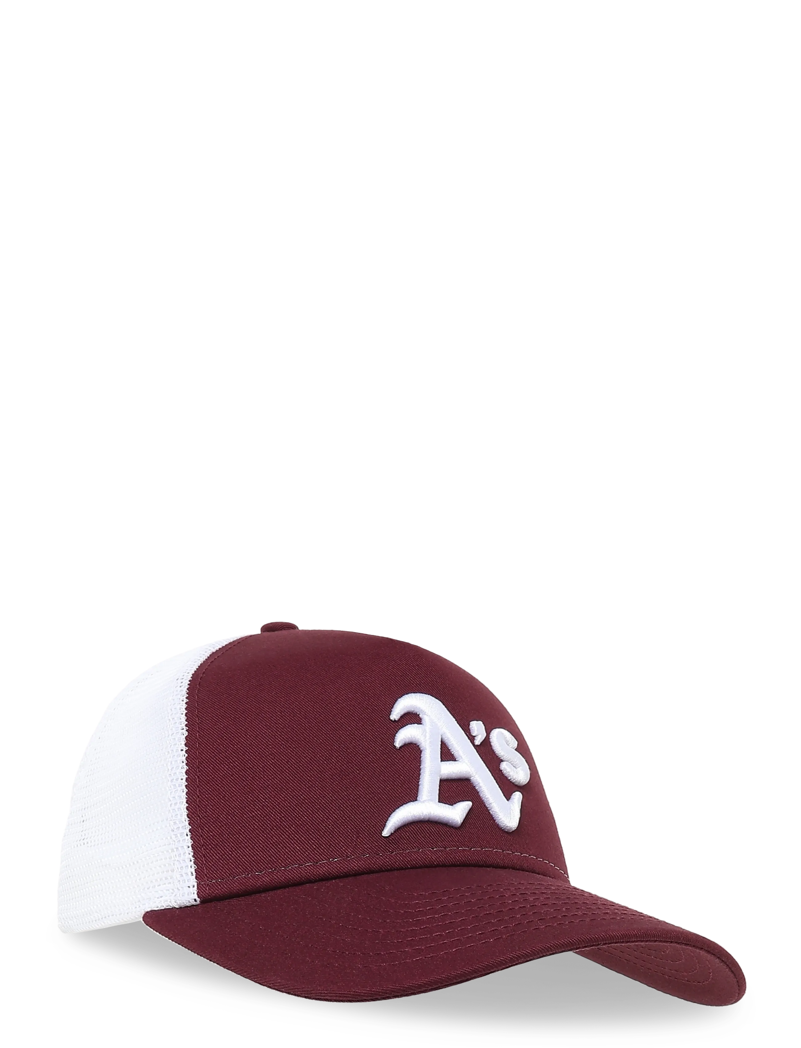 New Era League Ess Trucker Oakath, One Size, Headwear, Burgunderrot - Caps, Männerswear