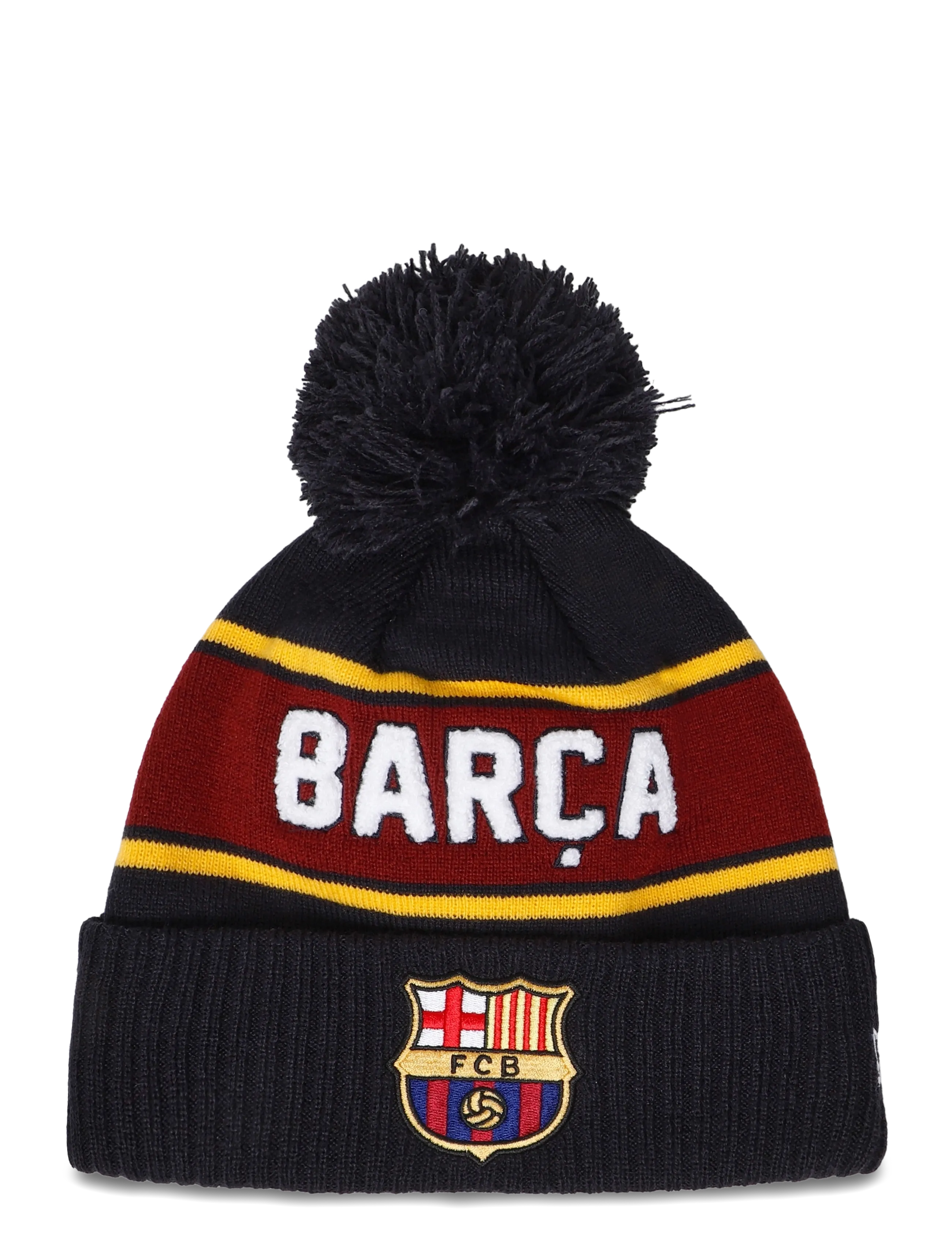 New Era Sport Cuff Beanie Fcbarc, One Size, Accessories, Marineblau - Beanies, Frauen