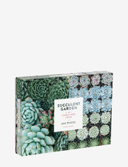 Succulent Garden 2-Sided 500 Piece Puzzle - GREEN