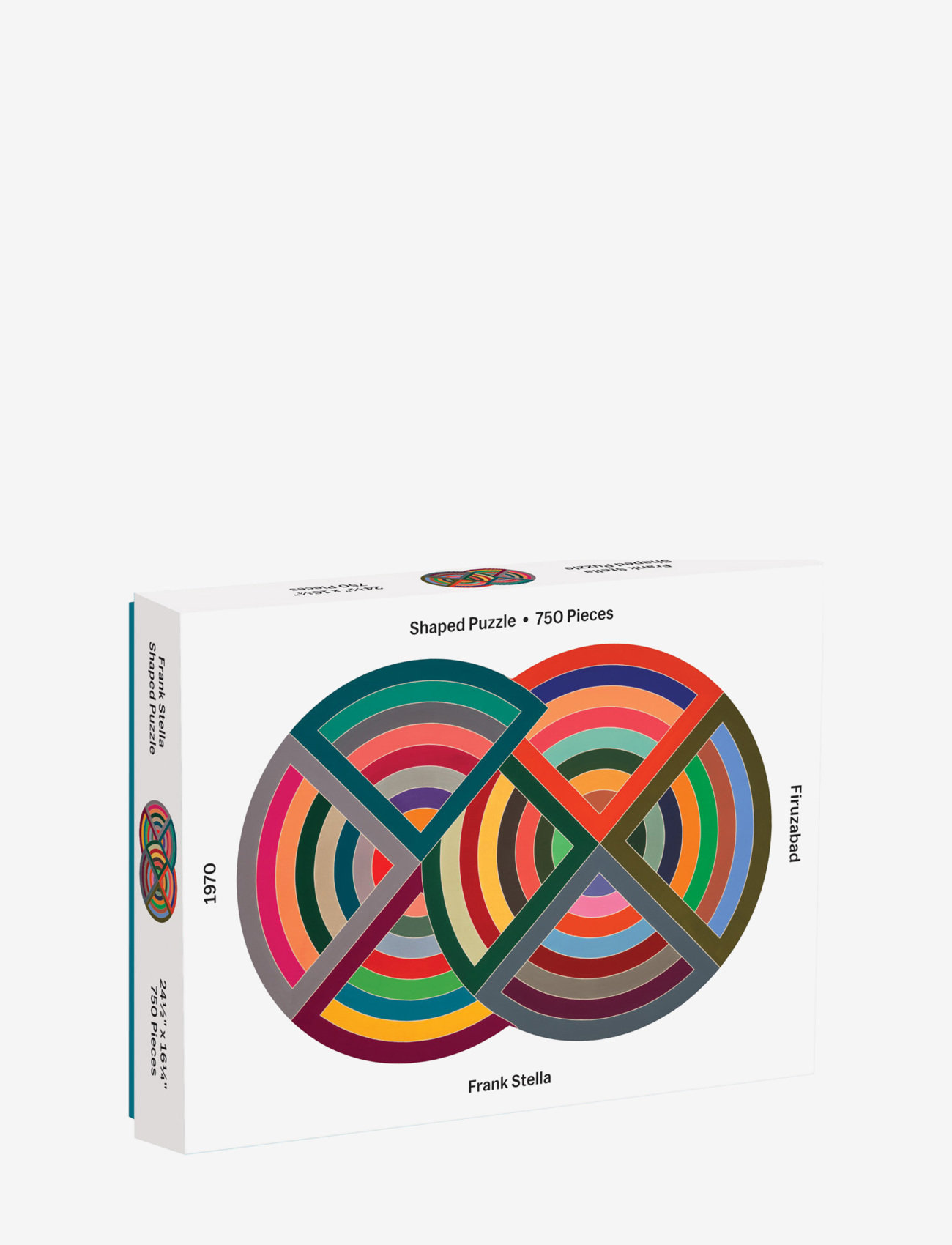 New Mags - Moma Frank Stella 750 Piece Shaped Puzzle - zemākās cenas - multicolor/white - 0