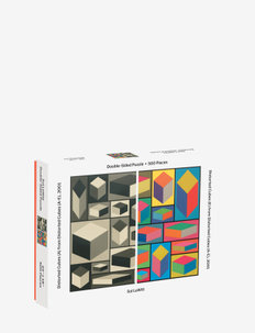 Moma Sol Lewitt 2 Sided Puzzle, New Mags