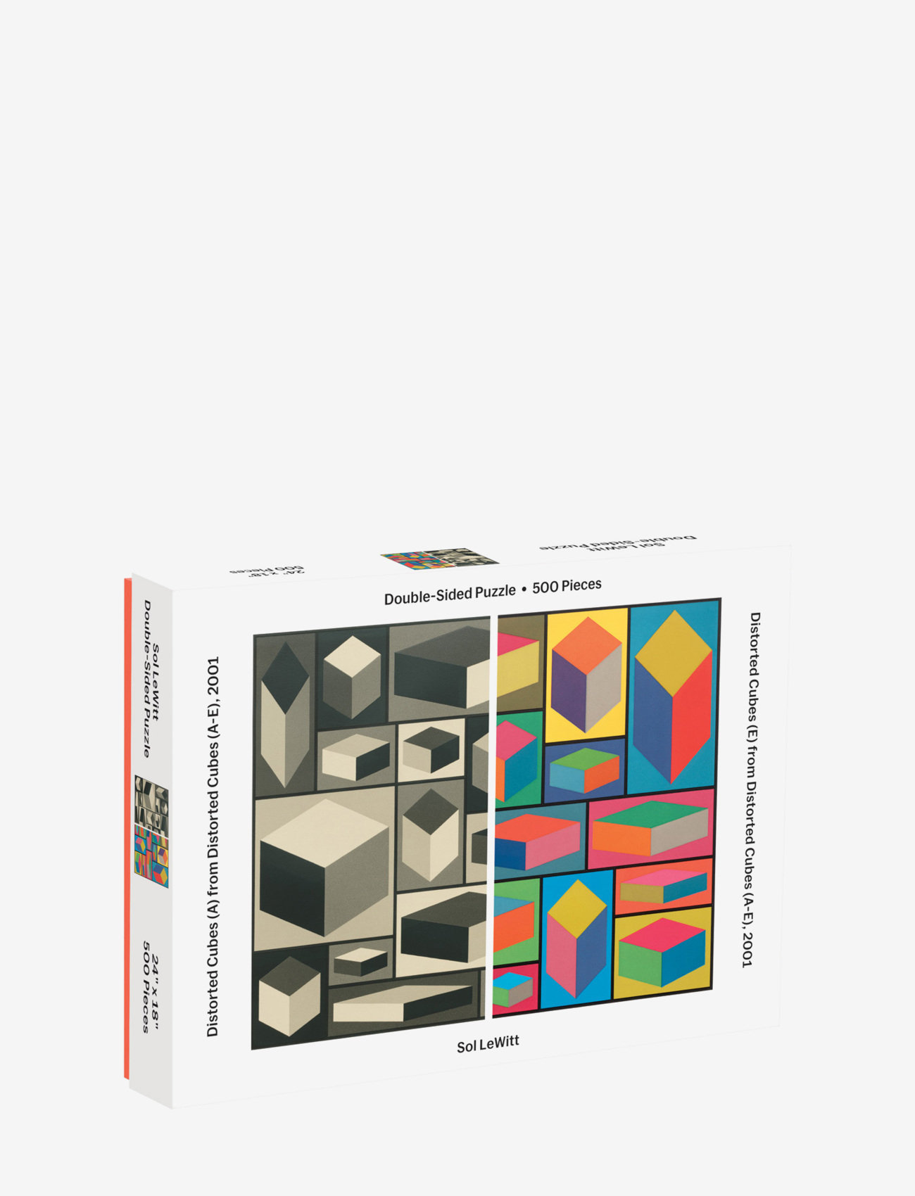 New Mags - Moma Sol Lewitt 2 Sided Puzzle - madalaimad hinnad - multicolor - 0