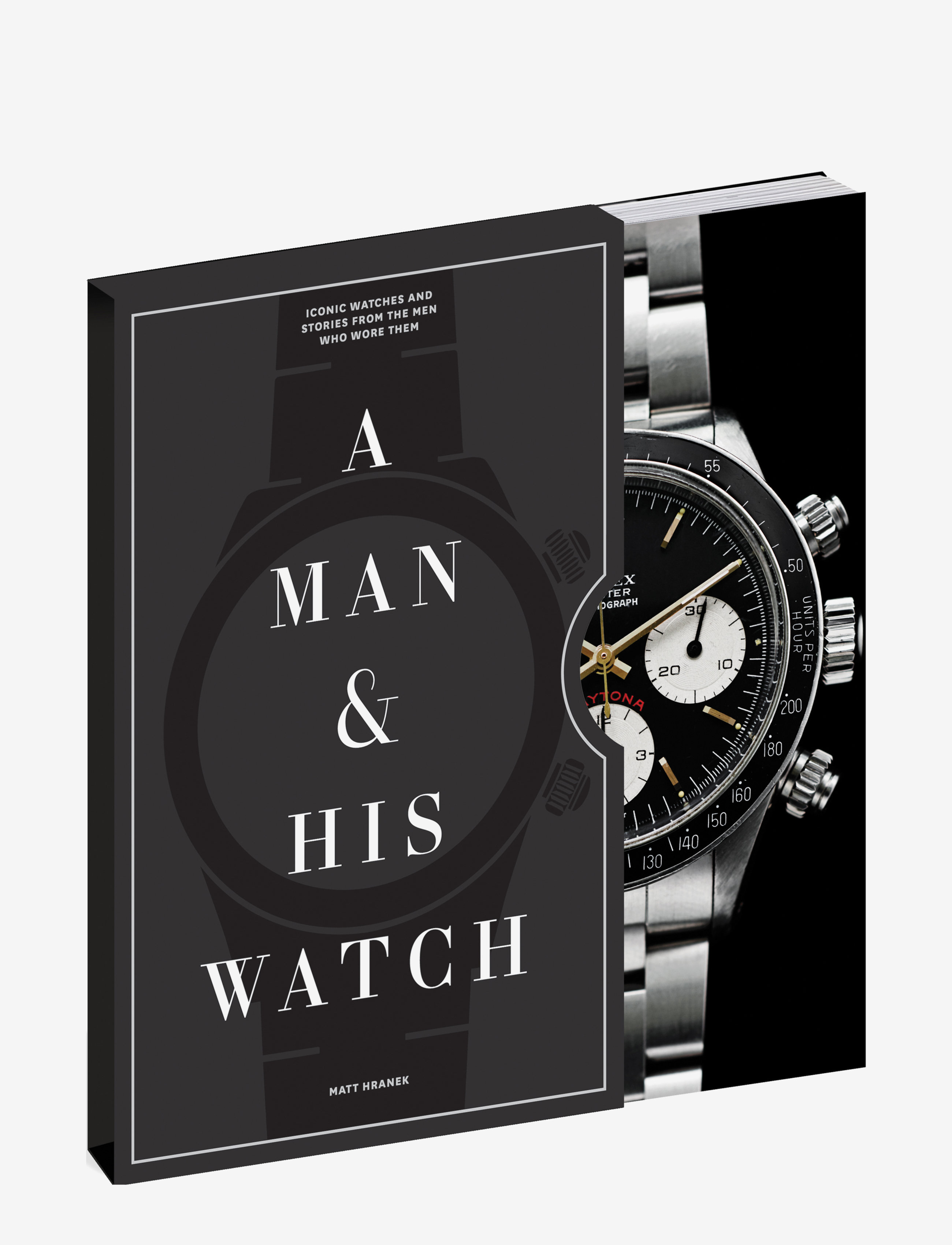 New Mags A Man And His Watch, 23X3X28 cm, Black, Dekoration > Bøger, Unisex