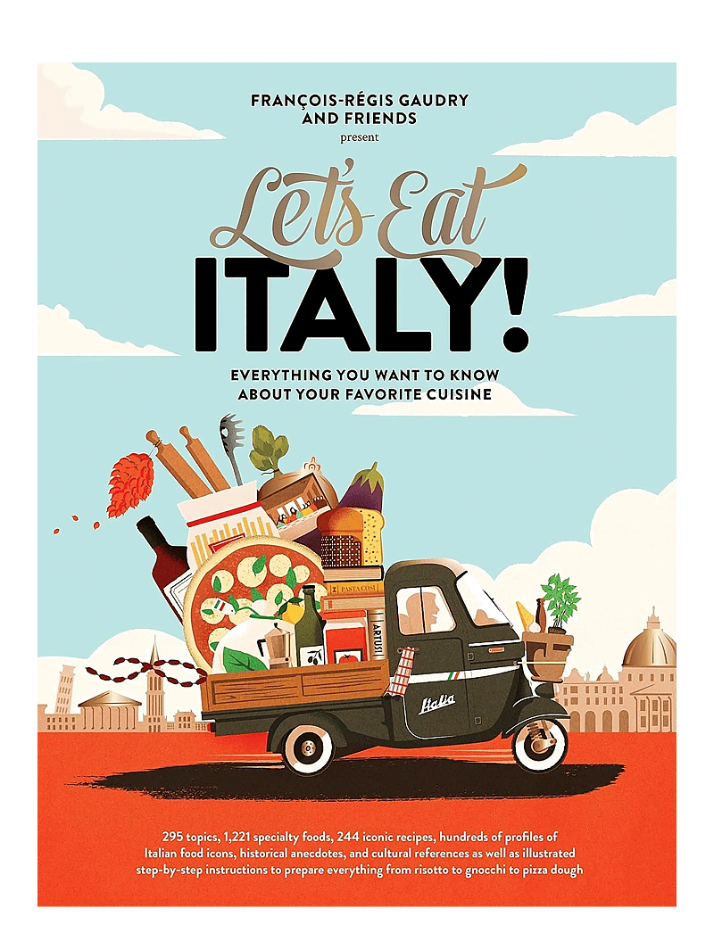 New Mags - Let's Eat Italy! - coffee table bücher - blue - 0