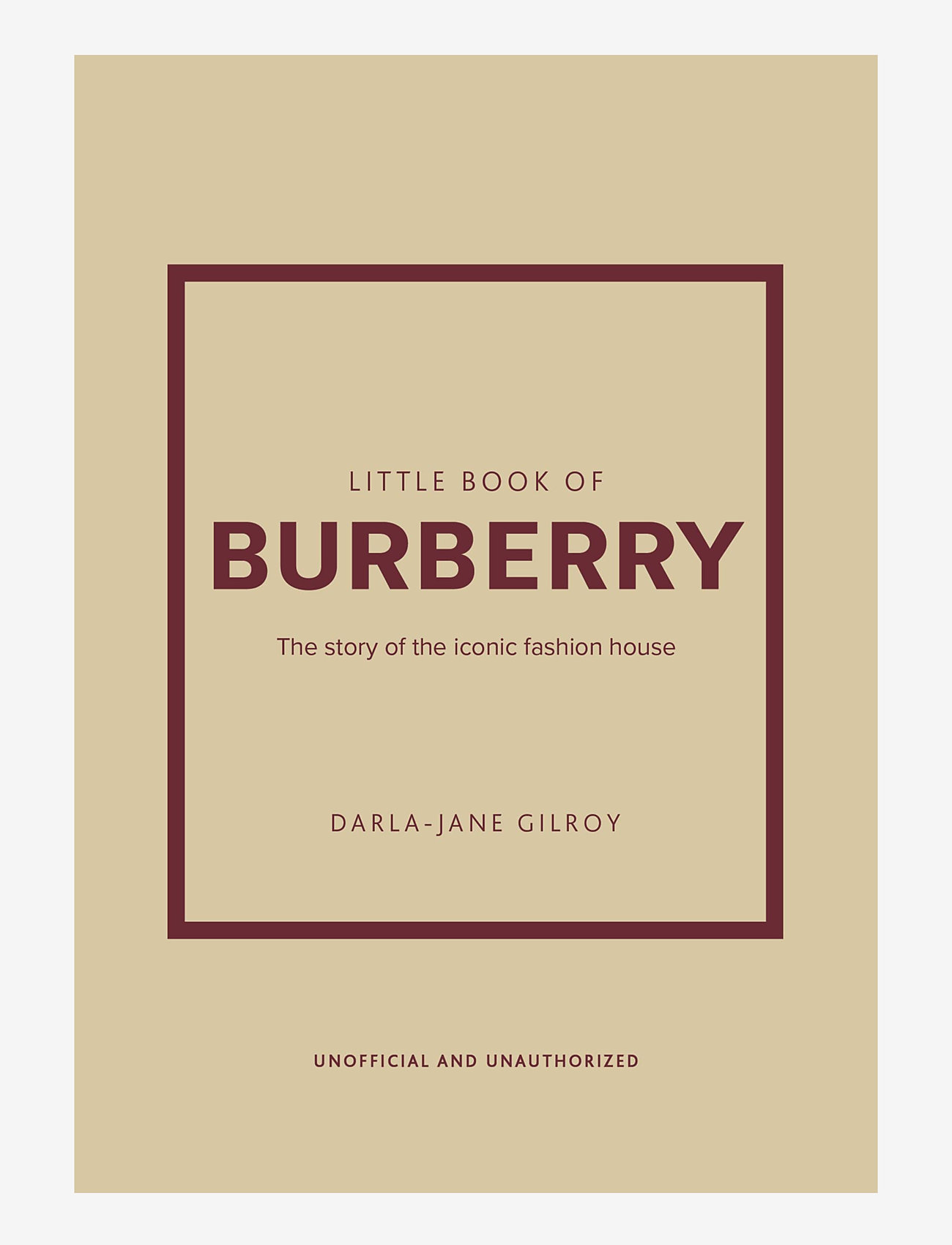 New Mags - The Little Book of Burberry - zemākās cenas - beige - 0