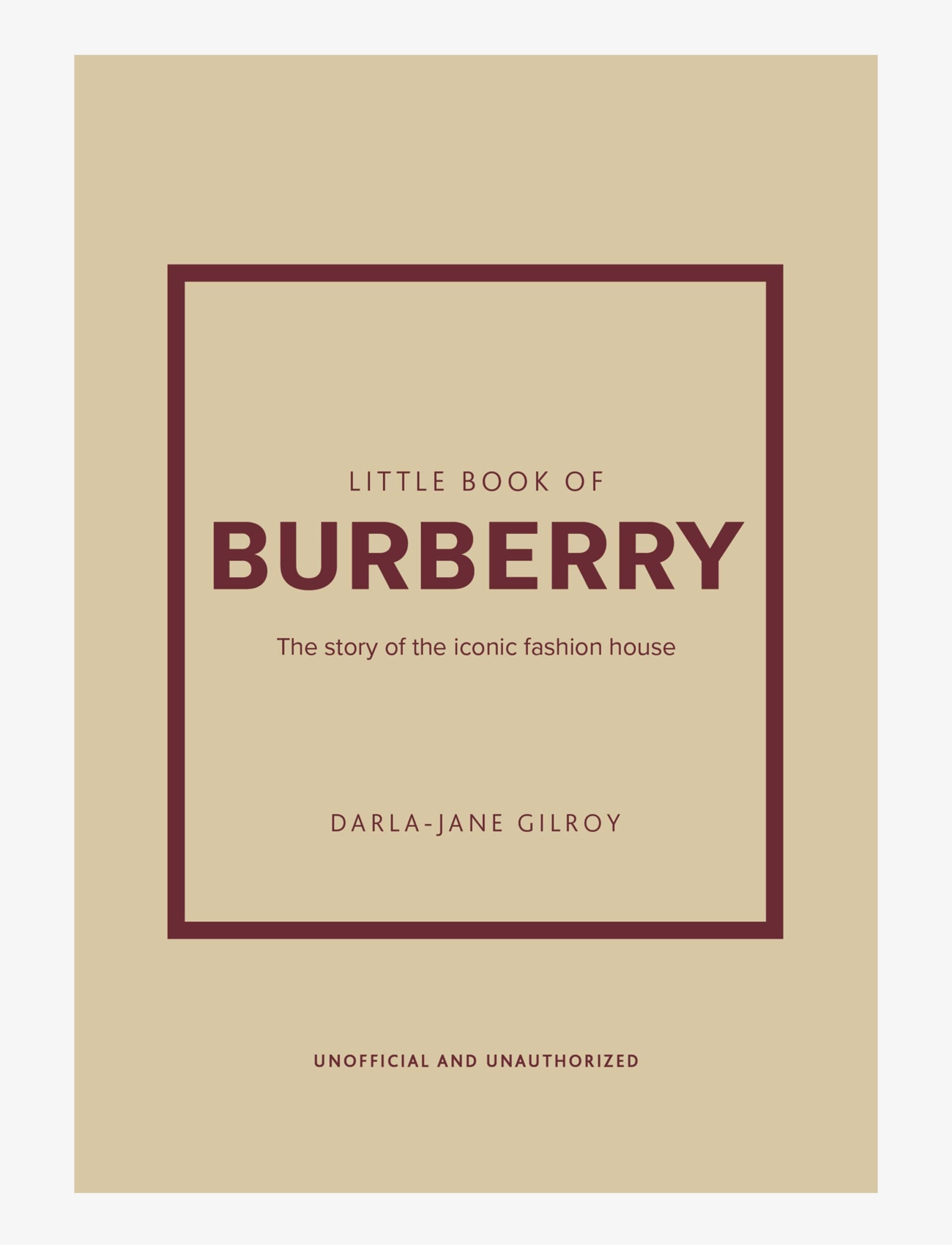 New Mags The Little Book of Burberry - Kaffebordsbøker - BEIGE / beige