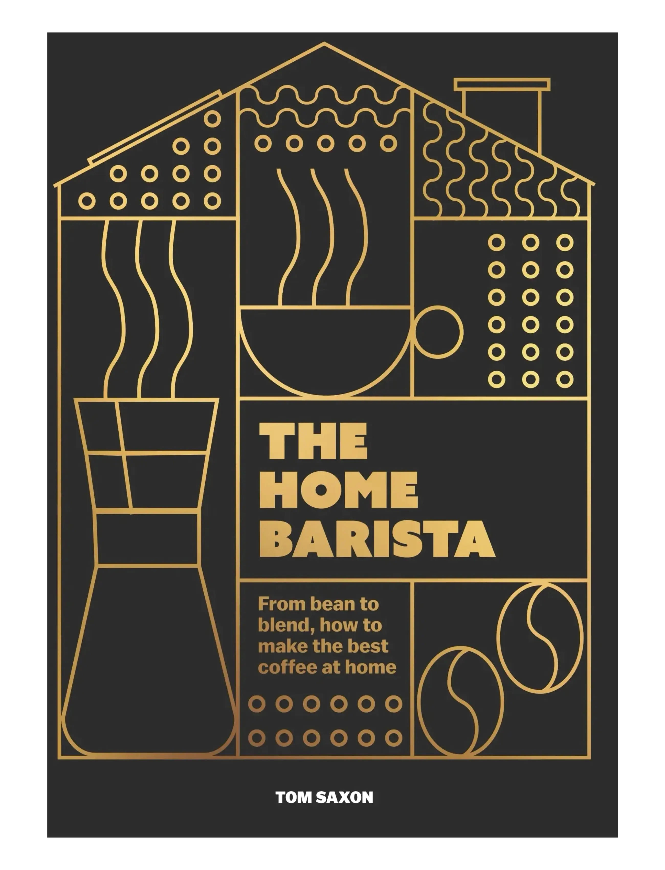 New Mags The Home Barista, 16X2X21.5 cm, Black, Dekoration > Bøger, Unisex