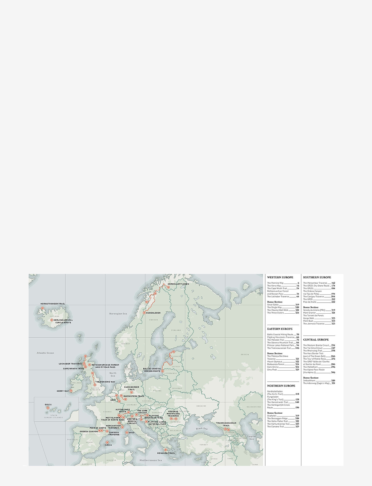 New Mags - Wanderlust Europe - köp efter pris - white/grey/green - 1