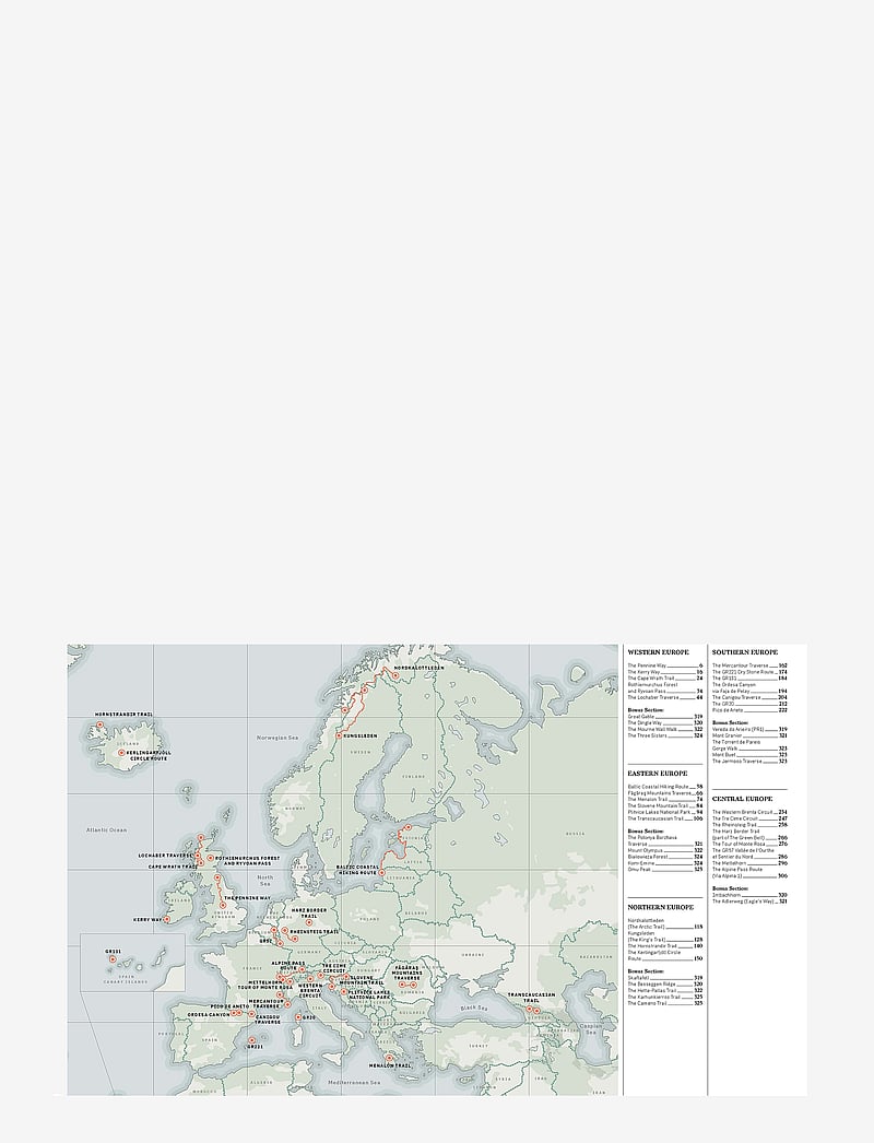 New Mags - Wanderlust Europe - osta hinna alusel - white/grey/green - 1