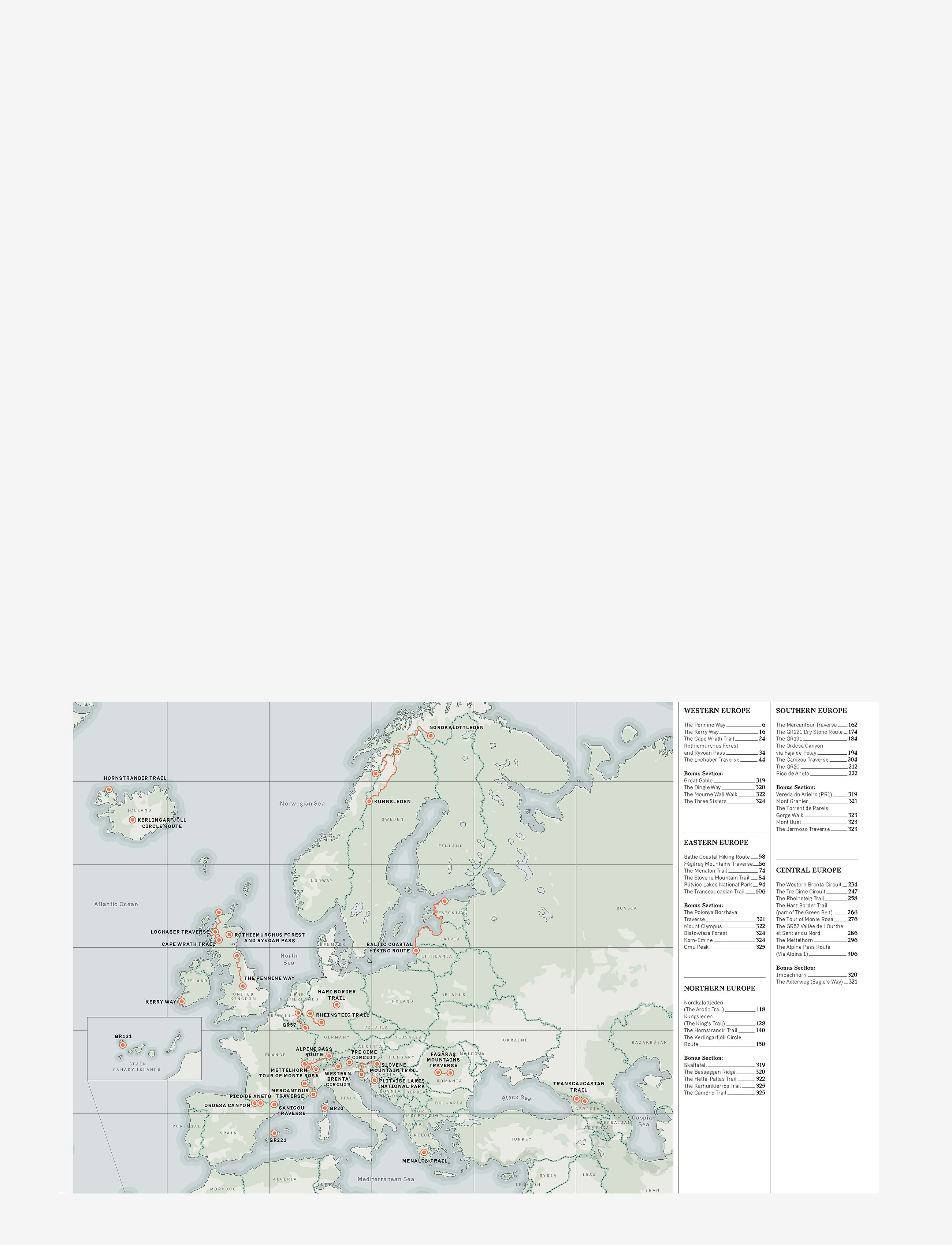 New Mags - Wanderlust Europe - osta hinna alusel - white/grey/green - 1