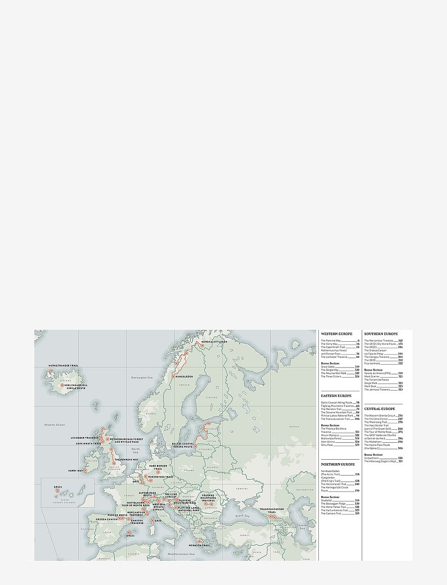 New Mags - Wanderlust Europe - osta hinna alusel - white/grey/green - 1