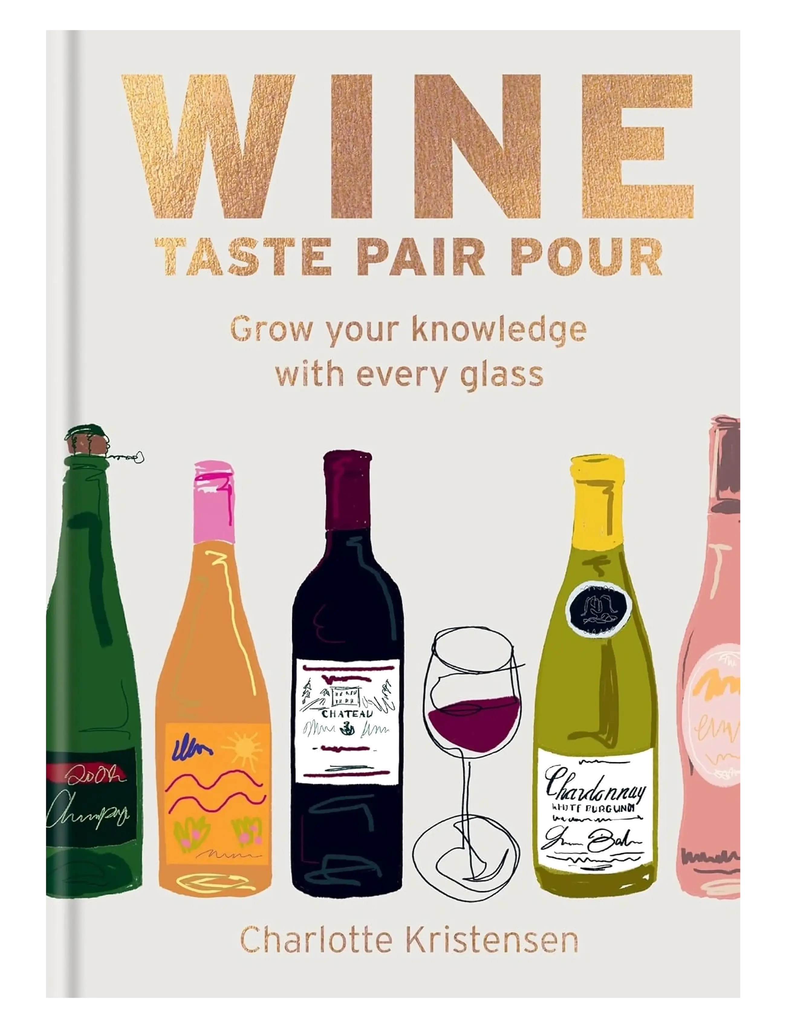 New Mags Wine - Taste Pair Pour - 4 for 3 - BEIGE / multi