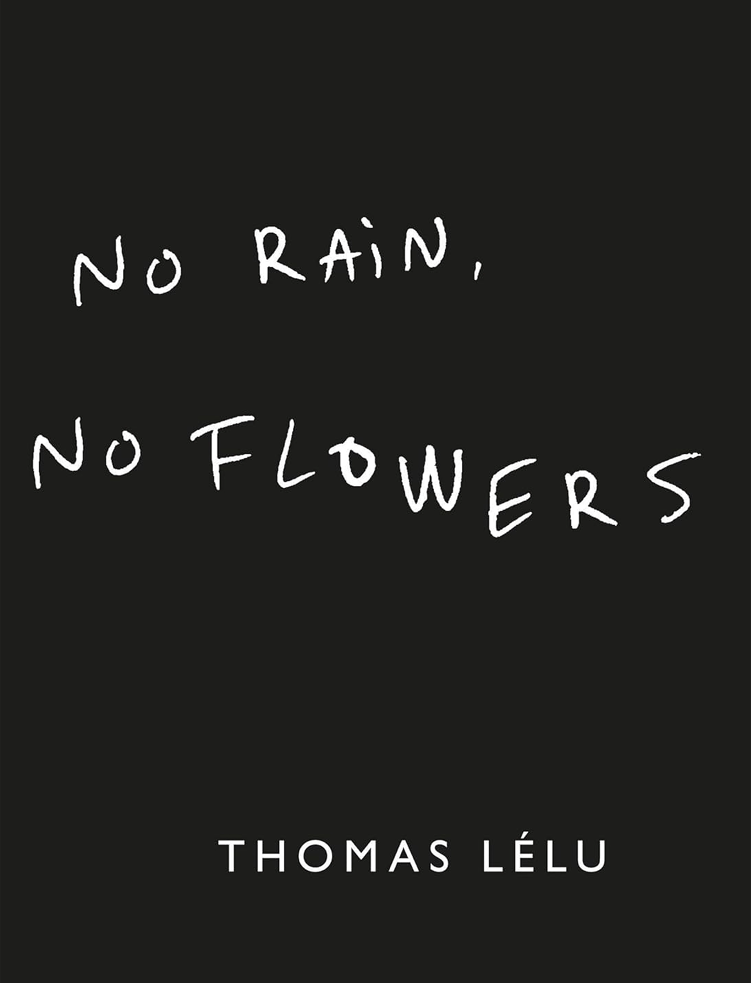 New Mags No Rain, No Flowers, 14X 2.2X 17.5 cm, Black, Dekoration > Bøger, Unisex
