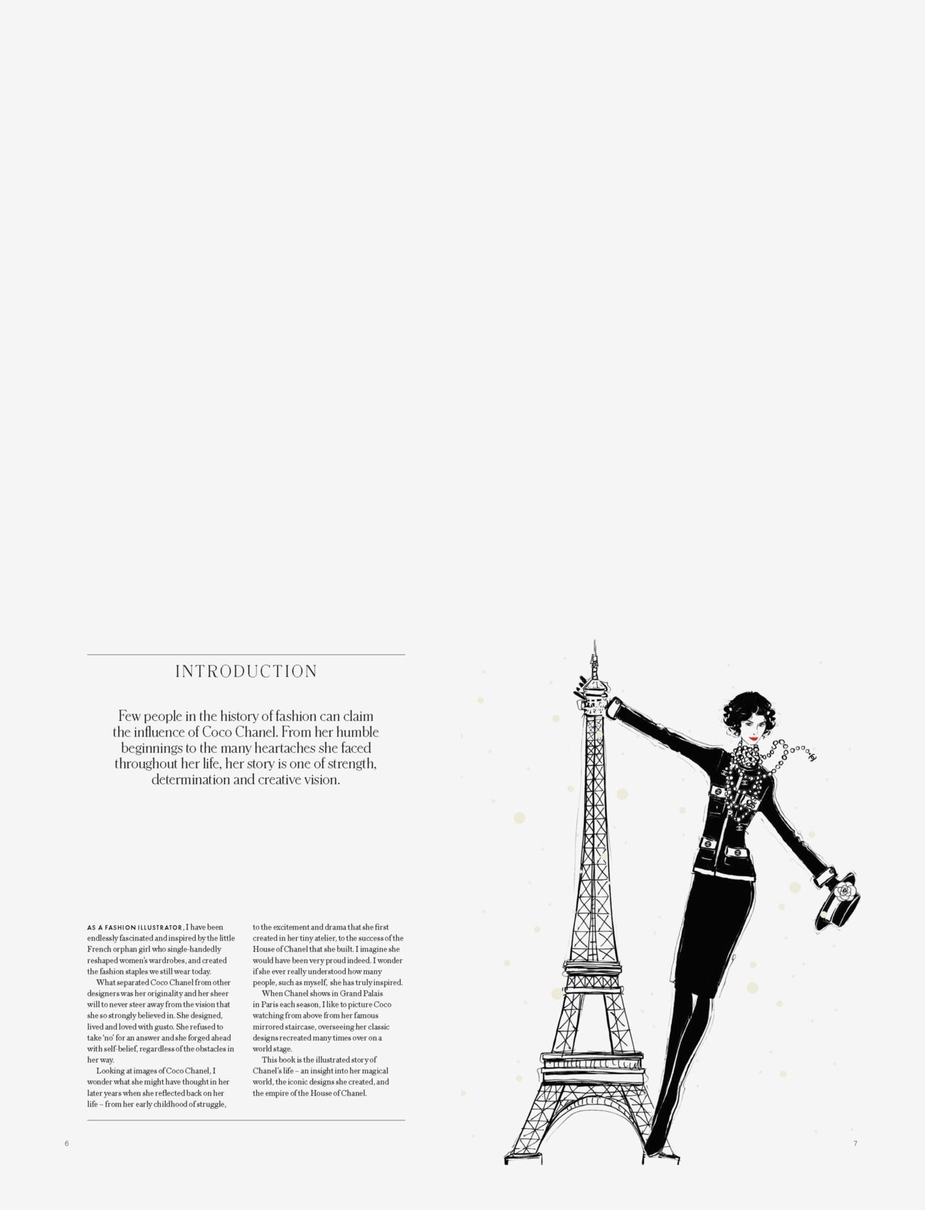 New Mags - Coco Chanel - The Illustrated World of a Fashion Icon - livres - black - 1