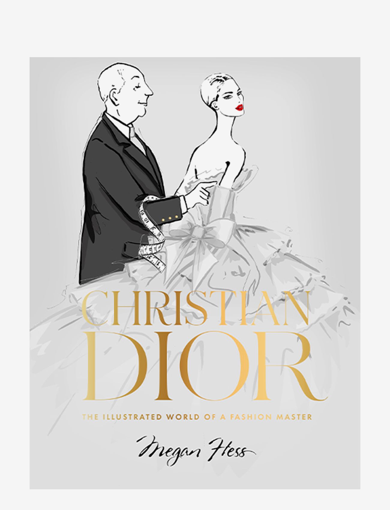 New Mags - Christian Dior: The Illustrated World of a Fashion Master - grāmatas - grey - 0