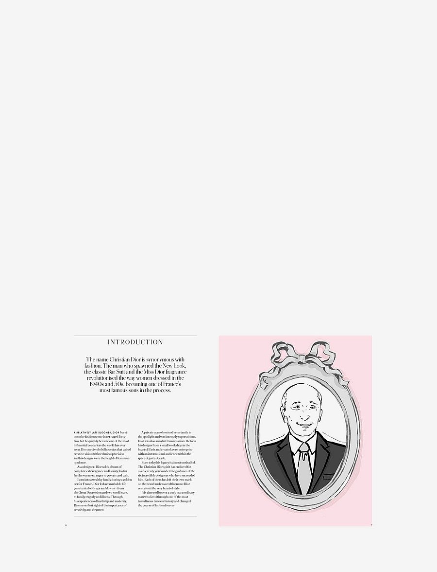 New Mags - Christian Dior: The Illustrated World of a Fashion Master - valentinstaggeschenke - grey - 1