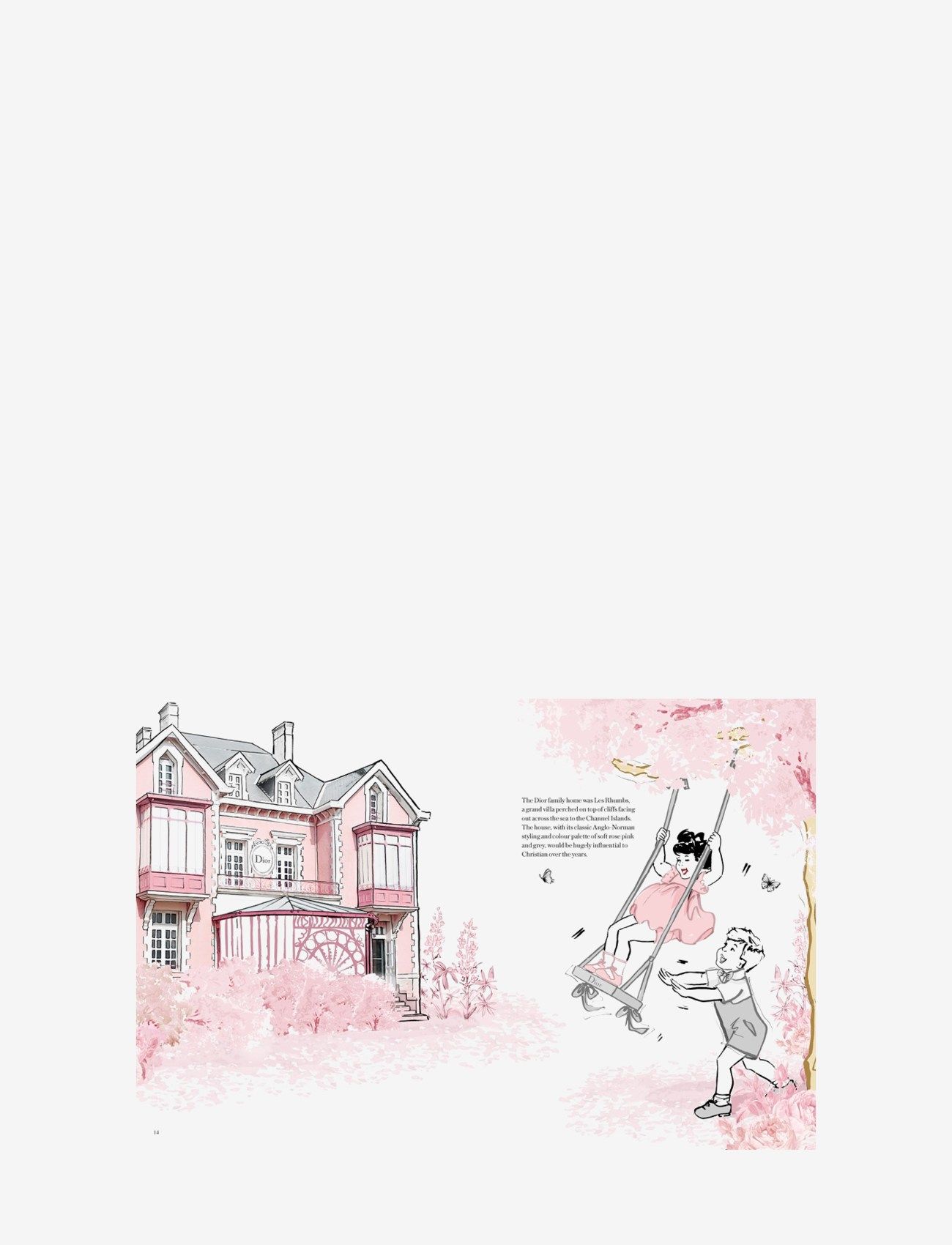 New Mags - Christian Dior: The Illustrated World of a Fashion Master - cadeau de saint valentin - grey - 2