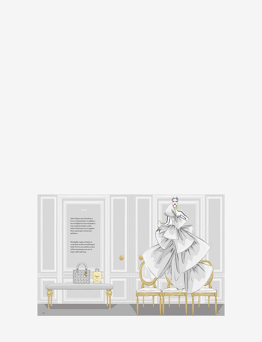 New Mags - Christian Dior: The Illustrated World of a Fashion Master - valentinstaggeschenke - grey - 3