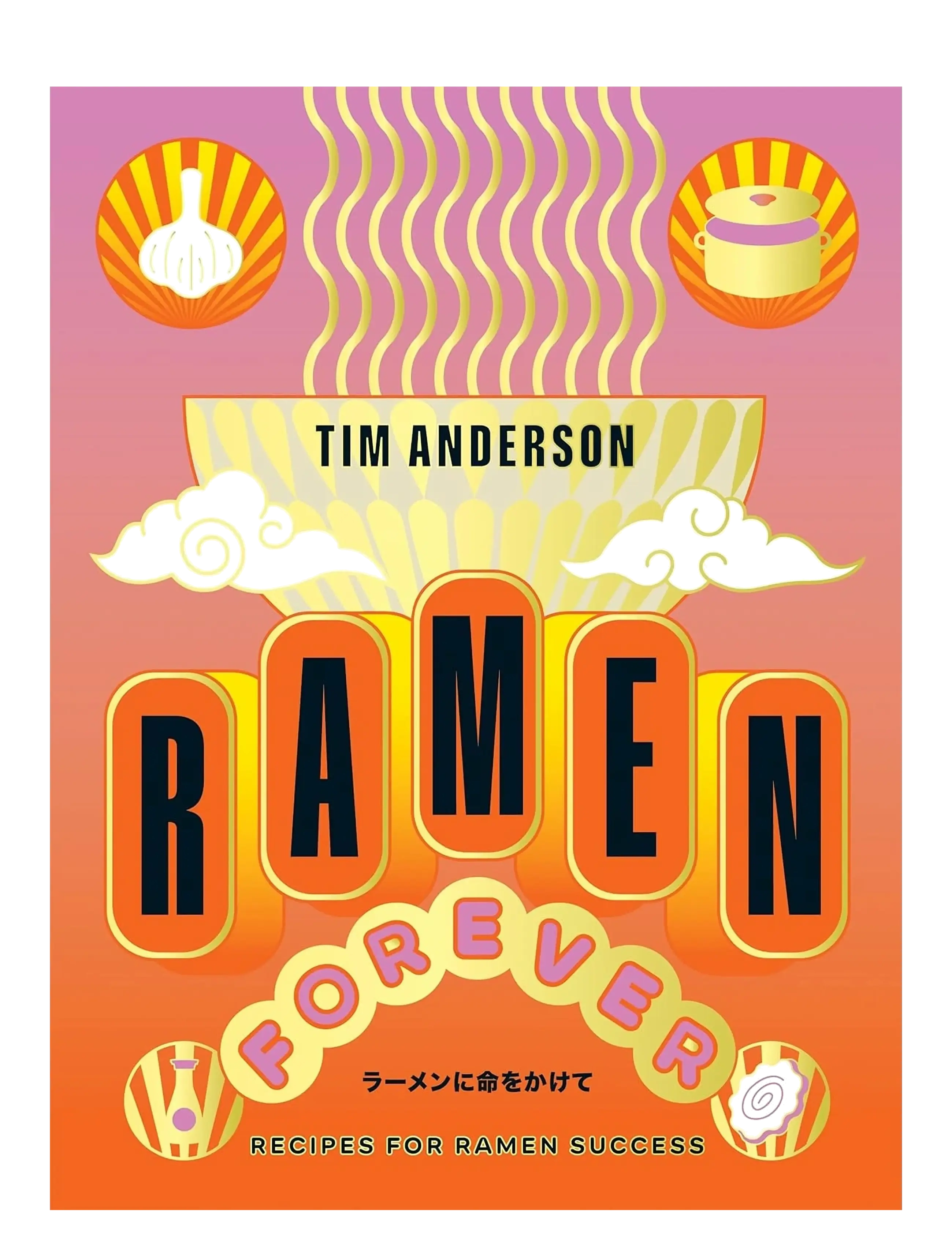 New Mags Ramen Forever, 20X2.7X25.5 cm, Orange, Dekoration > Bøger, Unisex