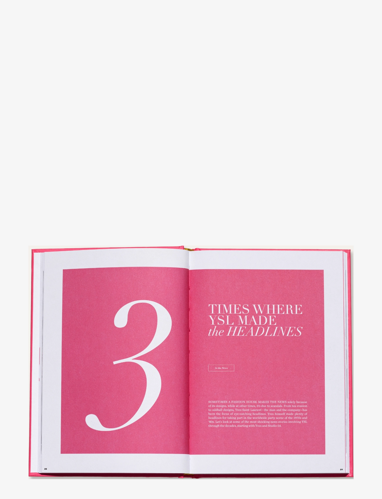 New Mags - The Essence of Yves Saint Laurent - cadeau de saint valentin - pink - 1