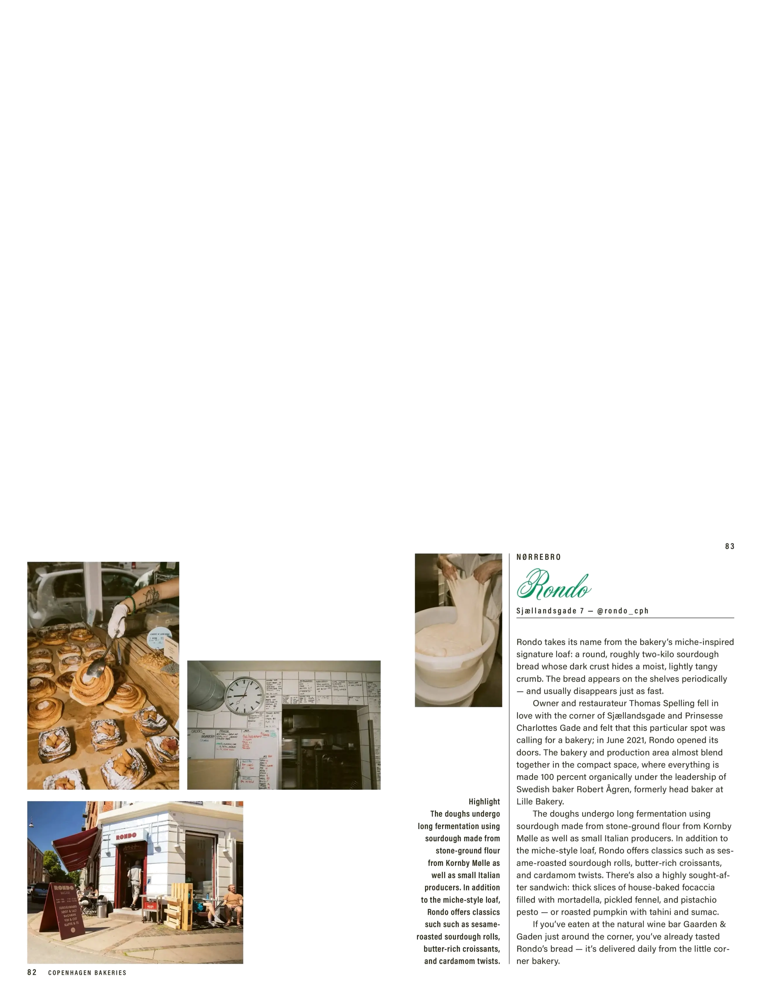 New Mags - Bakeries - The Copenhagen Series - coffee table books - beige - 2